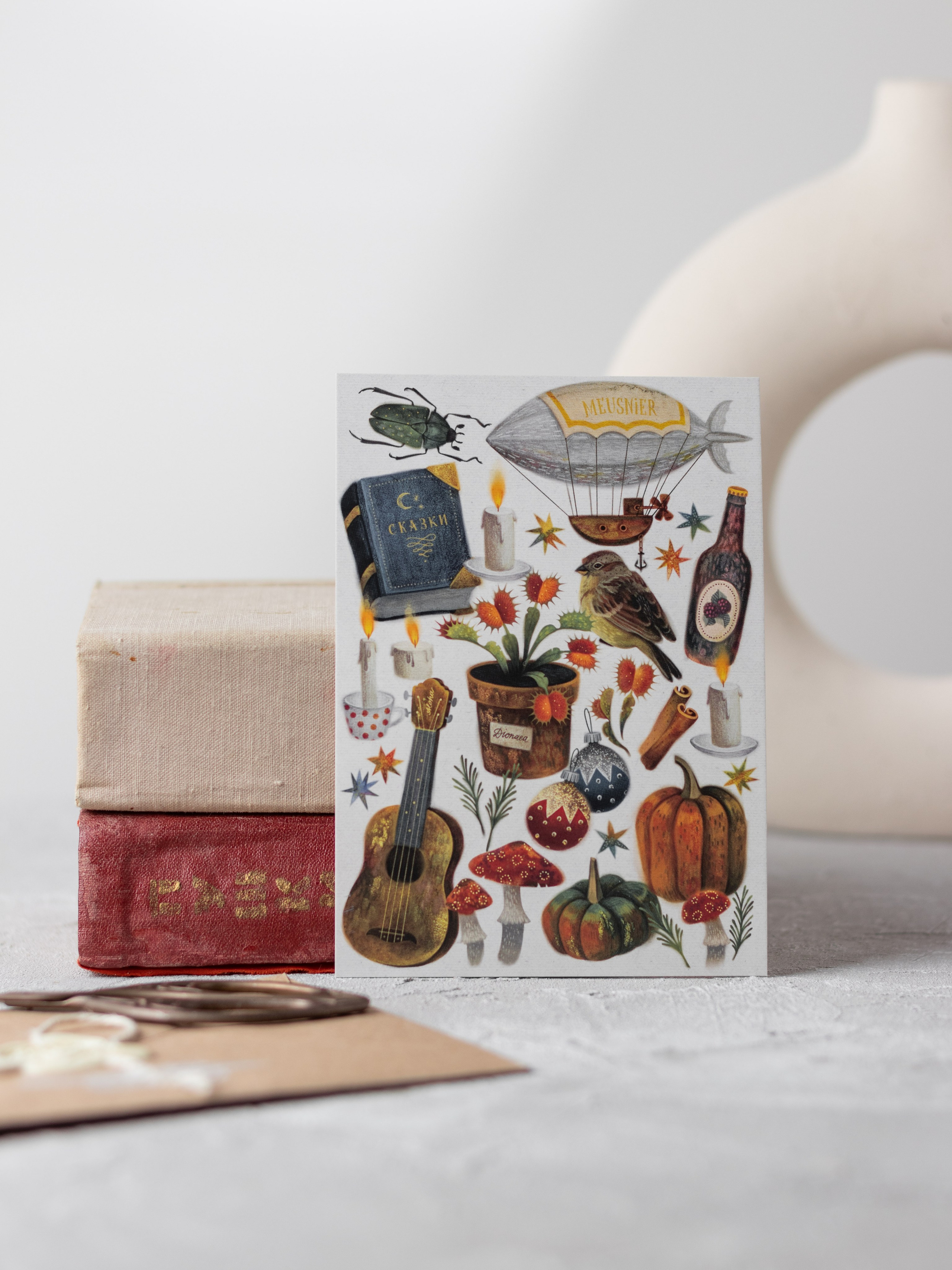 Открытки Moonpost. Предметный фотограф Северова Екатерина | Профессиональная предметная съёмка фото и видео в Санкт-Петербурге