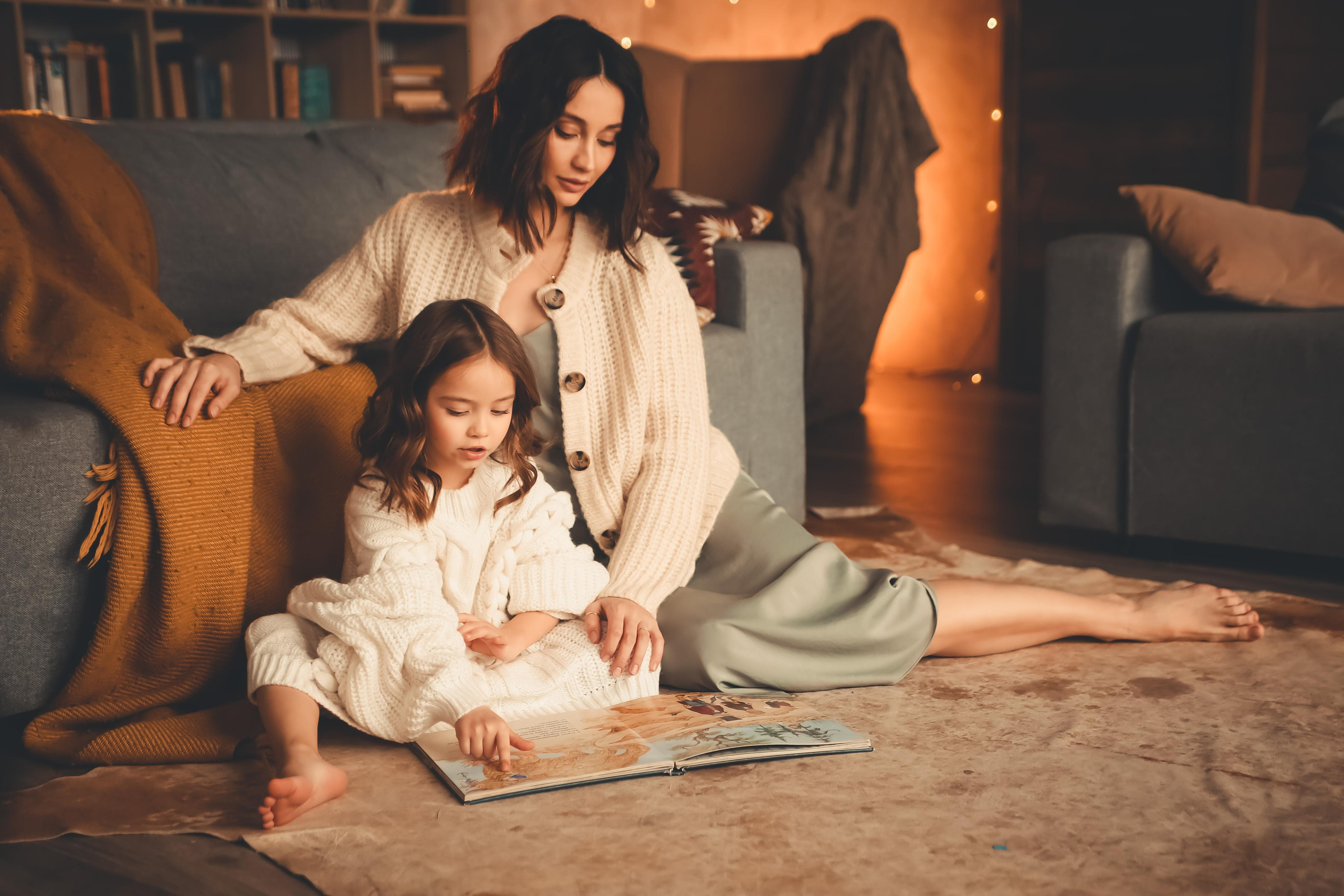 Семейная фотосессия мама Анастасия и дочка Эммочка. Fashion фотограф в Москве Евгений Котельников