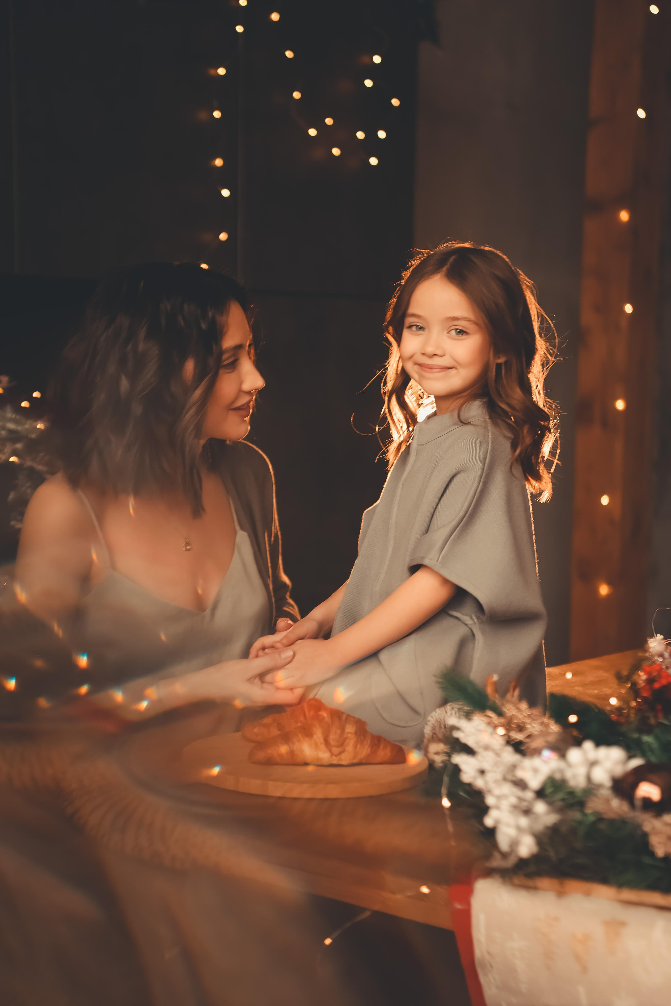 Семейная фотосессия мама Анастасия и дочка Эммочка. Fashion фотограф в Москве Евгений Котельников