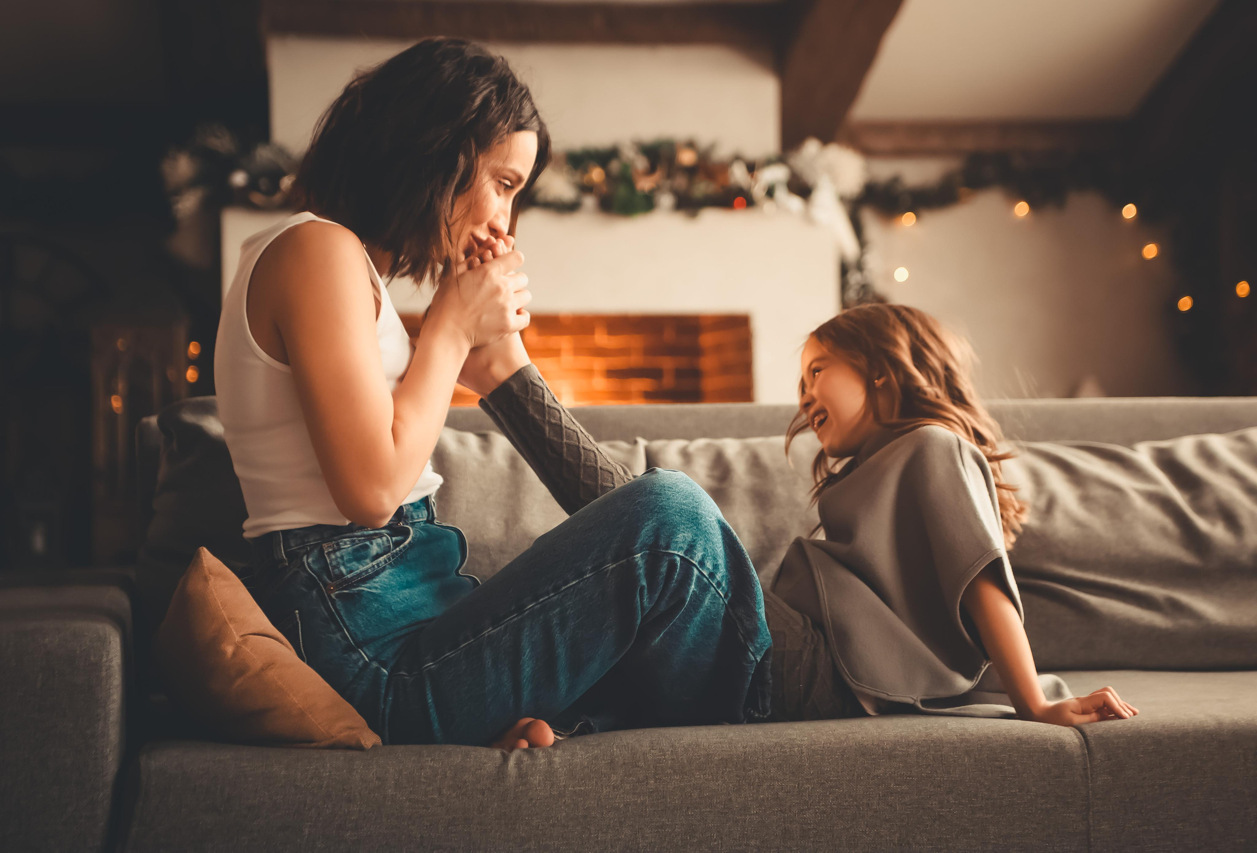 Семейная фотосессия мама Анастасия и дочка Эммочка. Fashion фотограф в Москве Евгений Котельников