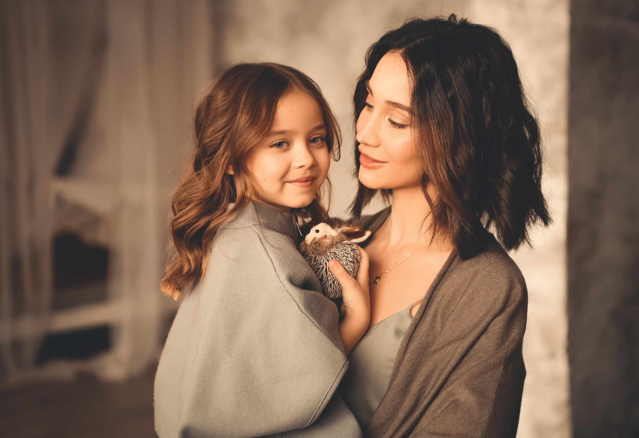 Семейная фотосессия мама Анастасия и дочка Эммочка. Fashion фотограф в Москве Евгений Котельников