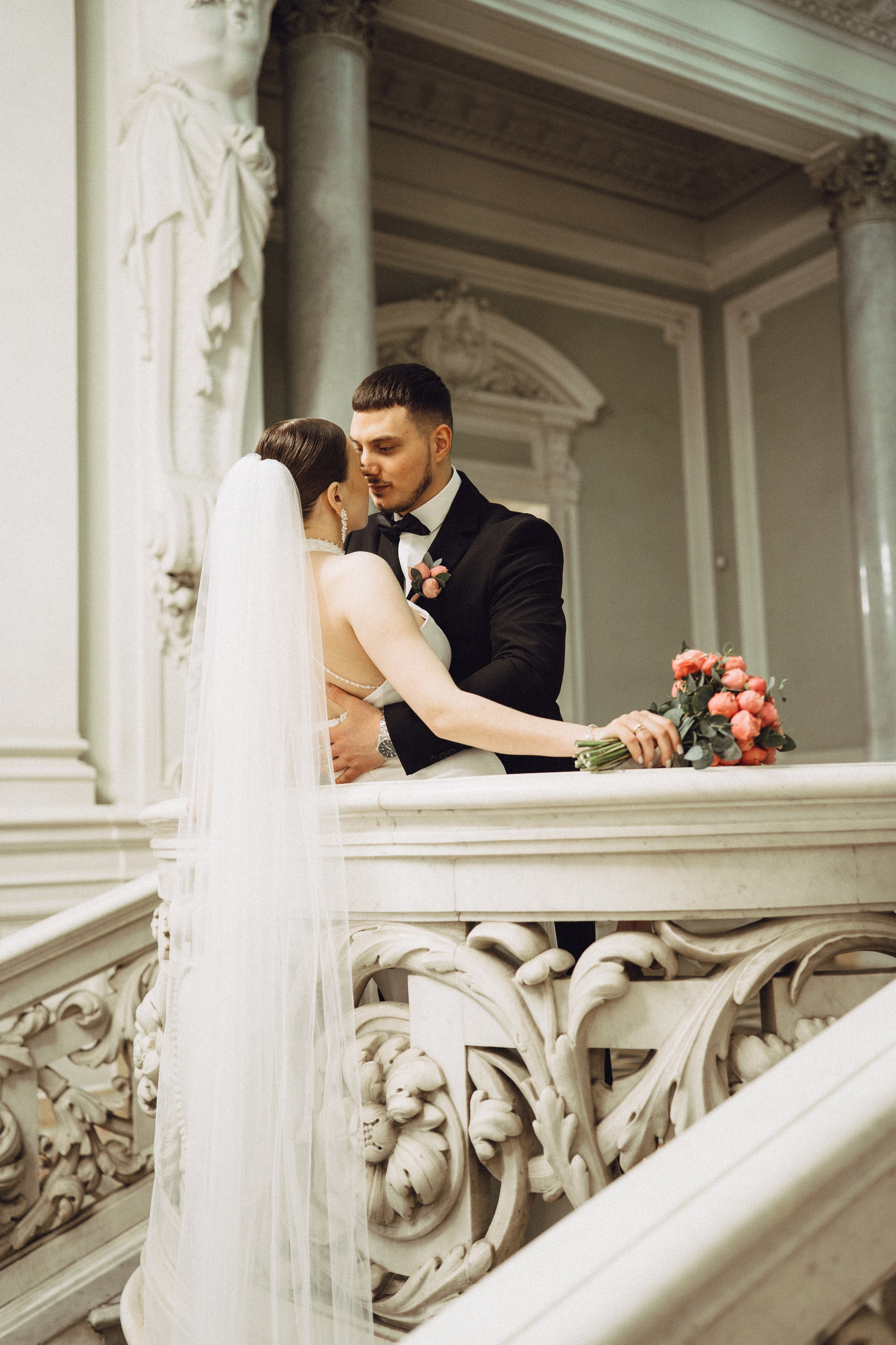 СВАДЕБНАЯ СЬЕМКА В ПЕВОМ ДВОРЦЕ БРАКОСОЧЕТАНИЯ. Профессиональный фотограф, Санкт-Петербург — Виктория Богомолова