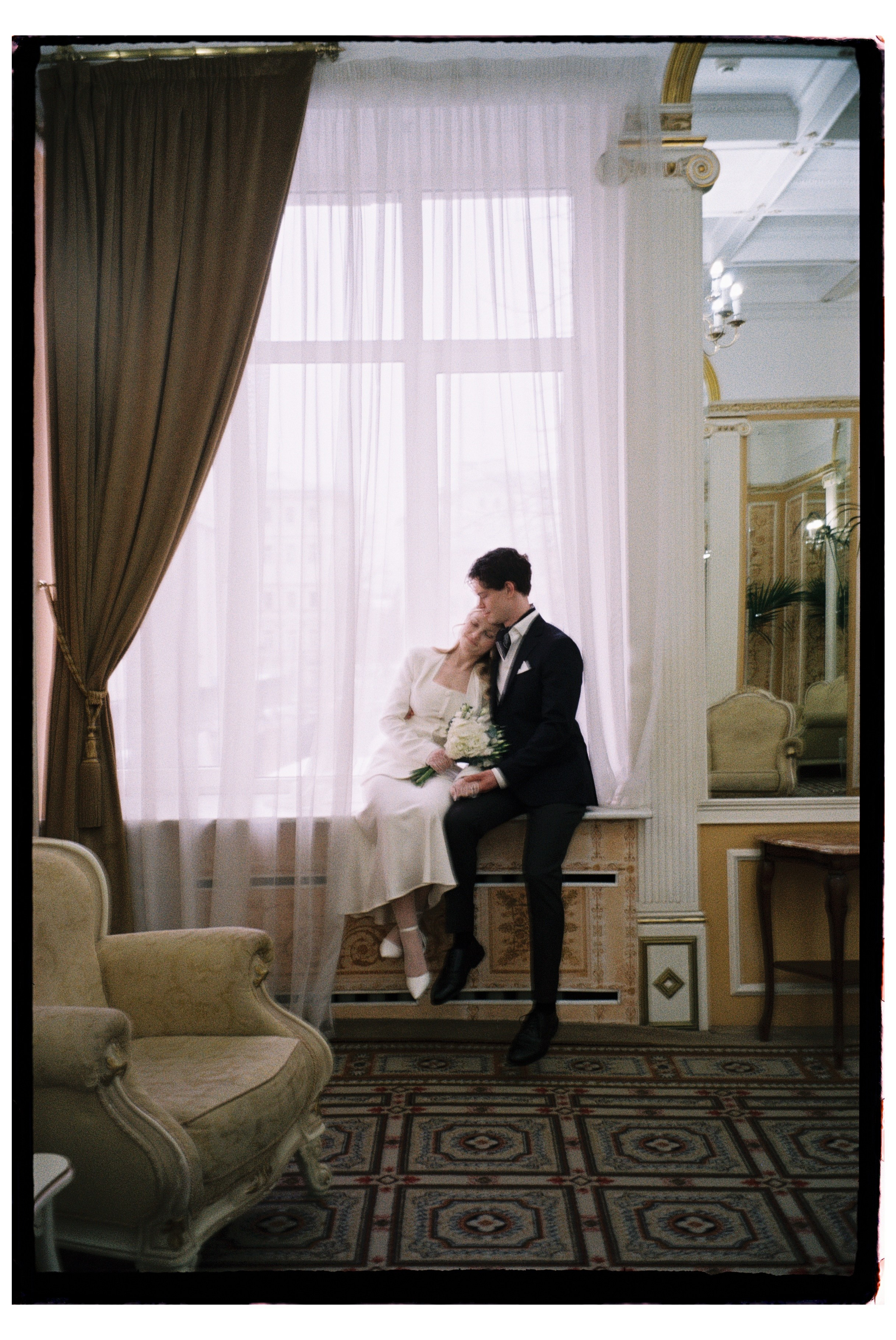 На плёнку (Таня и Матвей). Фотограф в Москве — Евгения Прокопенко