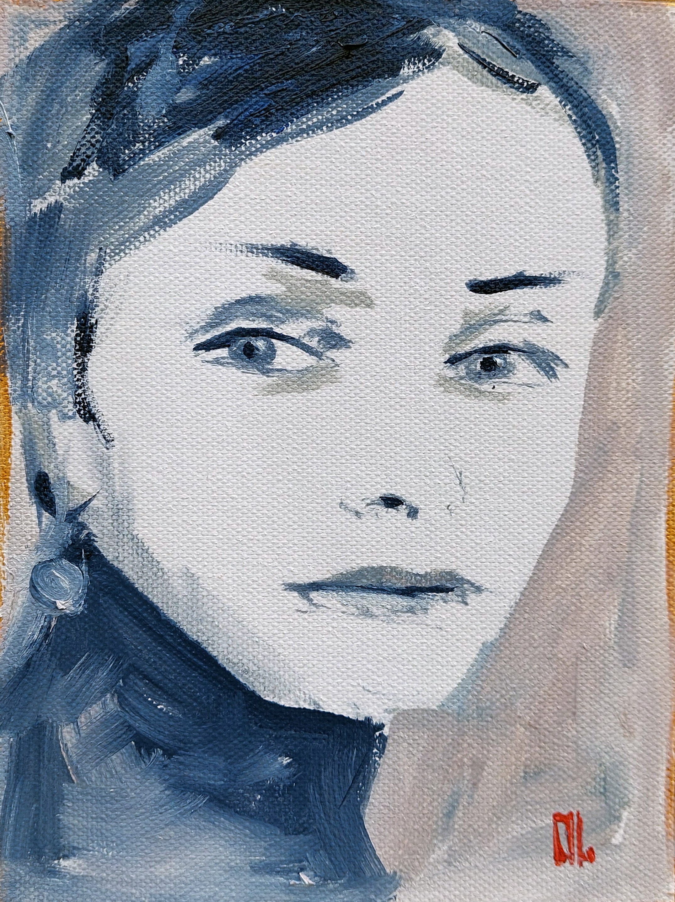 Портреты. Олеся Лопатина — художник. Диалог реализма и абстракции. Живопись, сотрудничество, подкаст. Санкт‑Петербург
