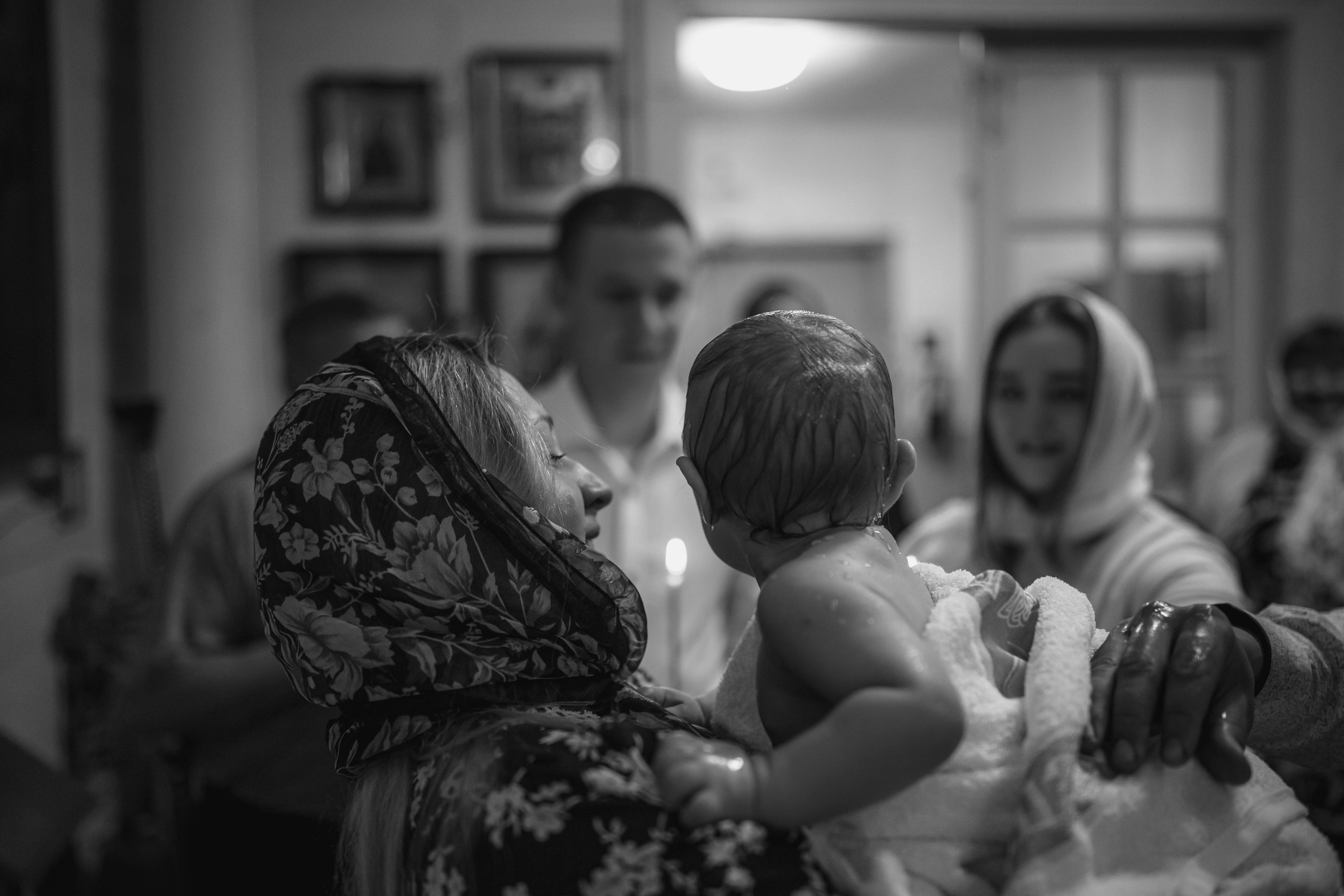 Крещение Варвары. Фотограф Дарья Маташкова