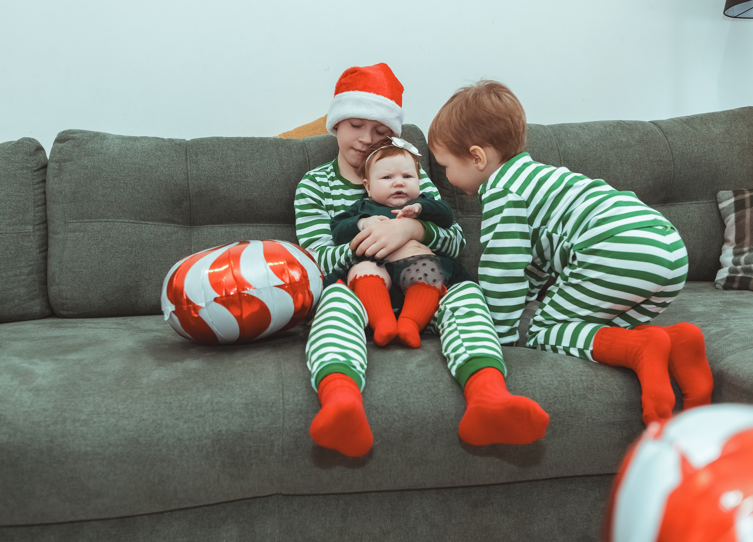 Новый год в кругу семьи (домашняя съемка). Вера Соколова фотограф Воронеж