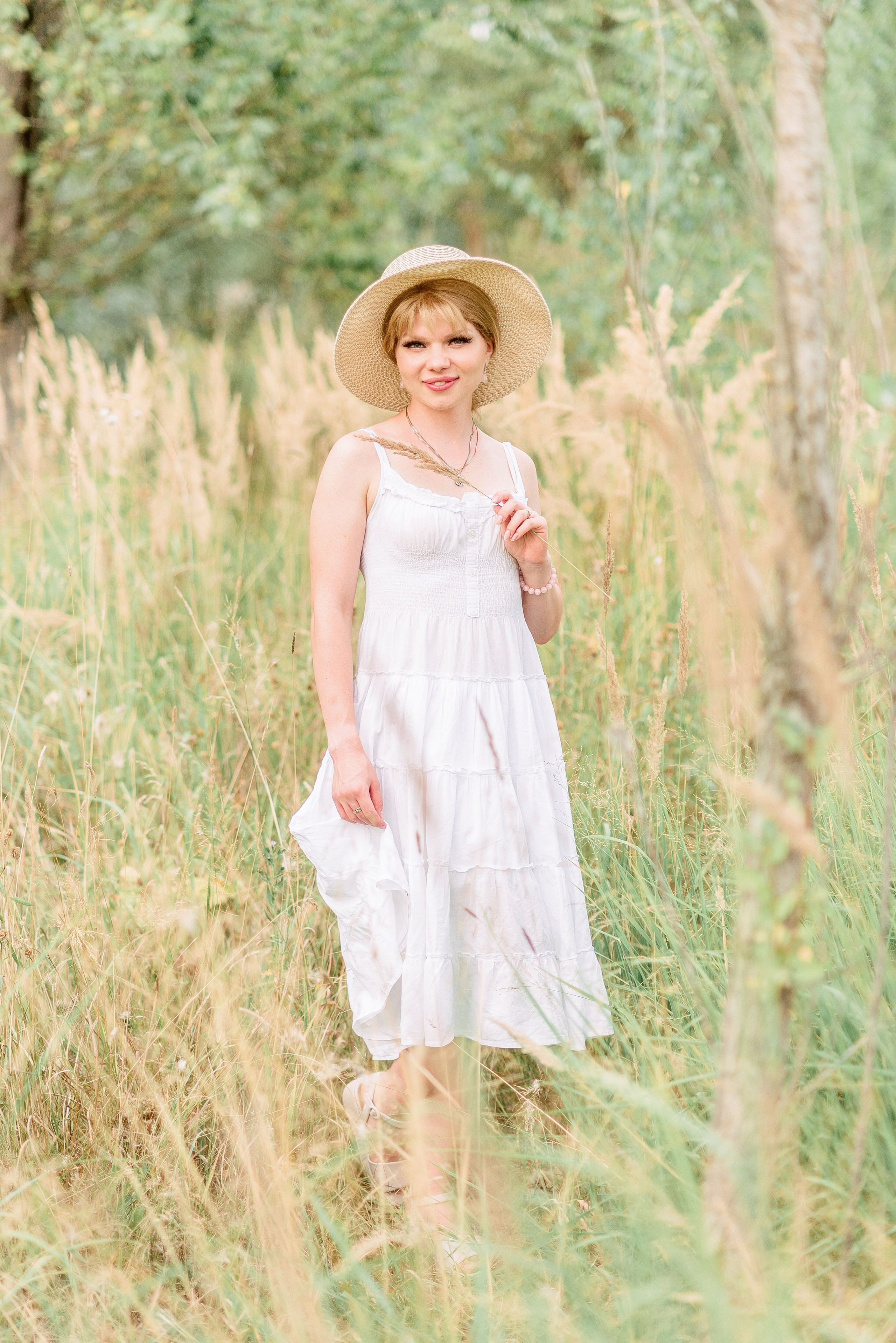 В поле. Фотограф Юлия Попова