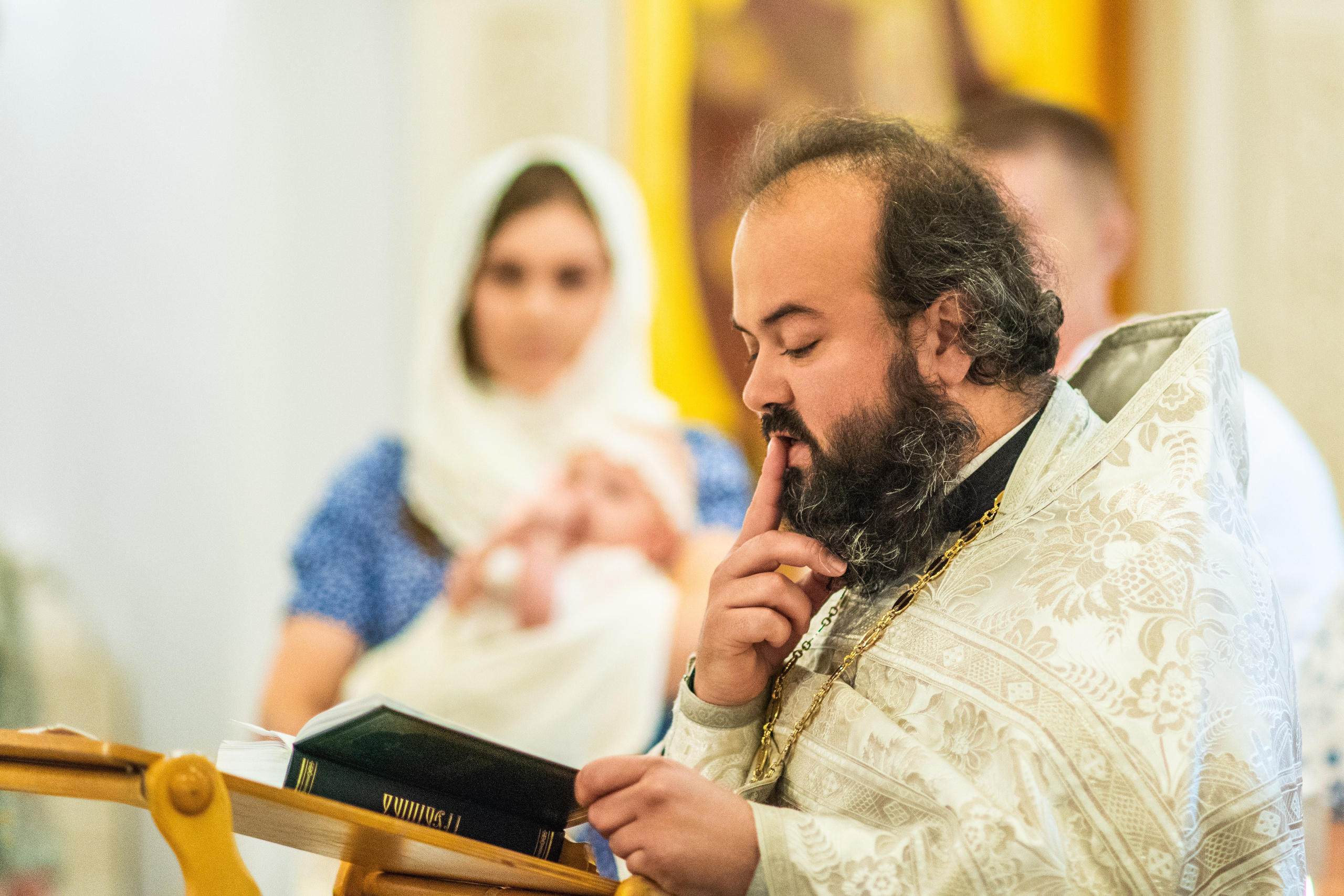 Крещении Ксении. Фотограф Юлия Попова