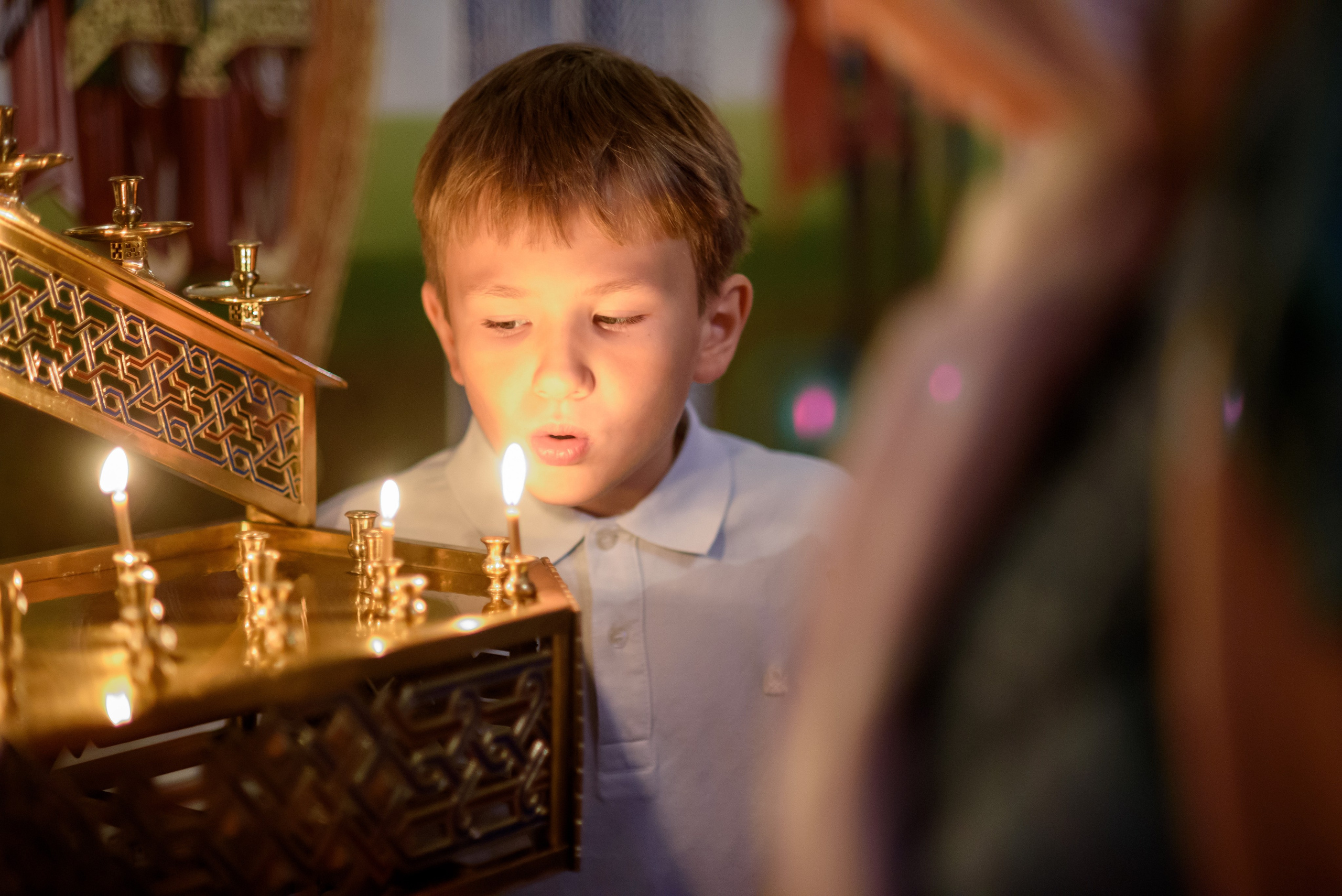 Крещение Михаила. Фотограф Юлия Попова