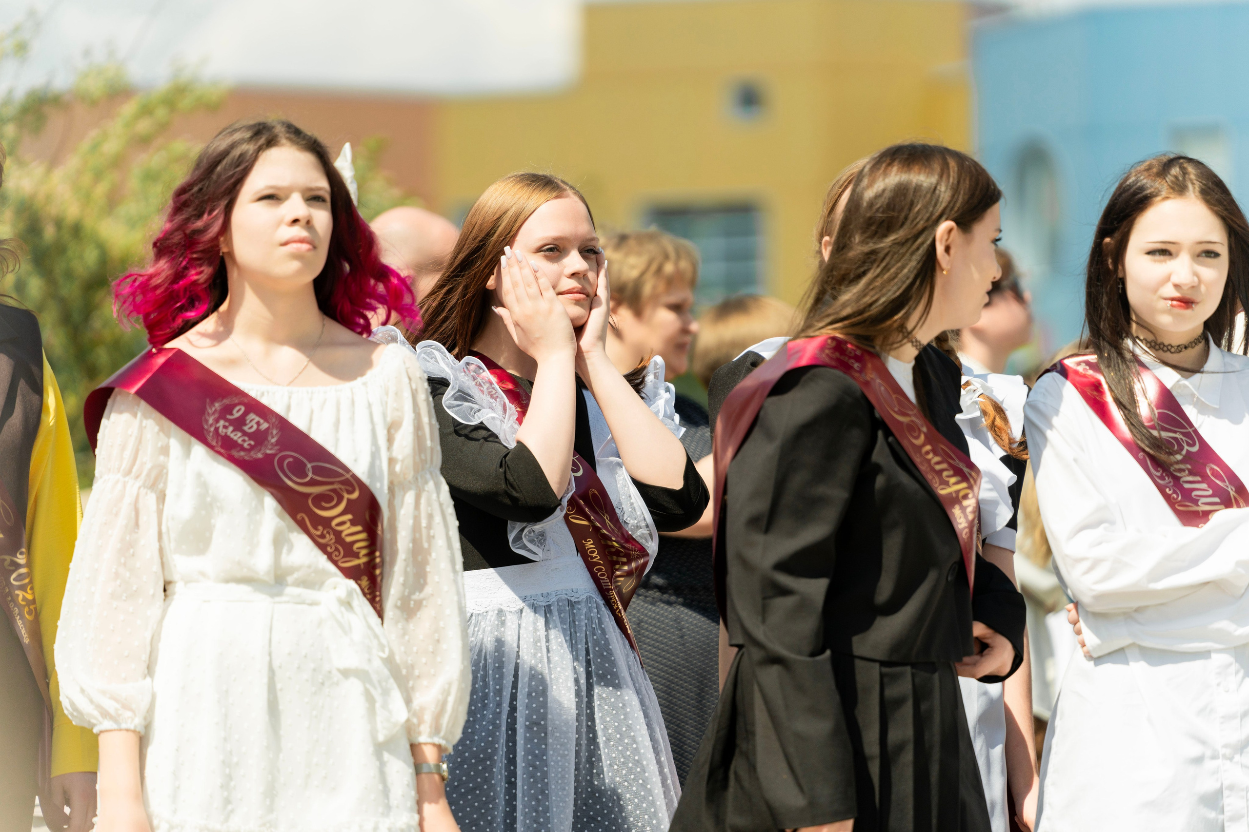 Выпукные 9 классы. Фотограф Юлия Попова