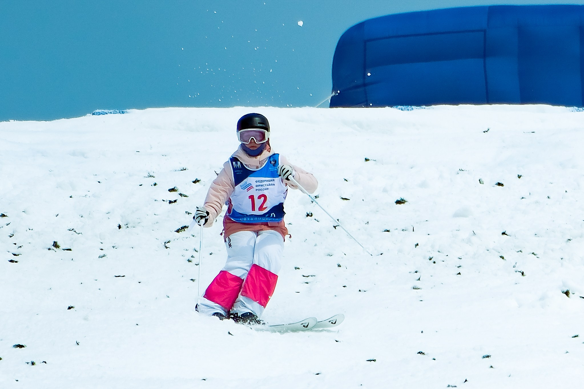 Могул. Чемпионат России. Фотограф. г. Южно-Сахалинск. Олег Толстов