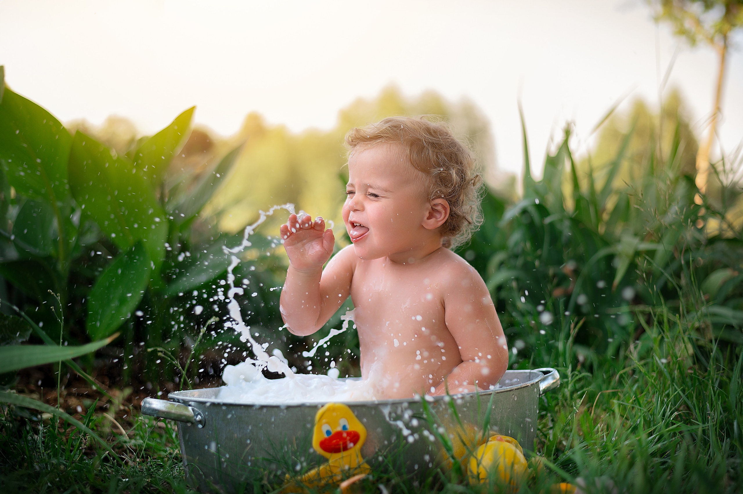 Молочная ванночка. Семейный и детский фотограф в Шатках и Арзамасе Александра Магомедова