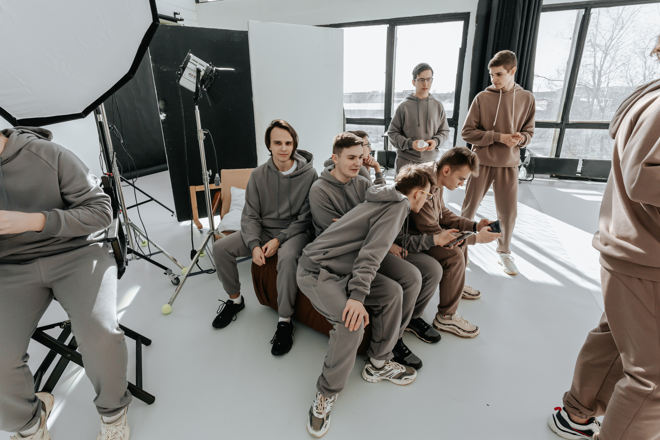 Фотосессия выпускного класса в студии. Свадебный фотограф в Витебске Дмитрий Кувшинов