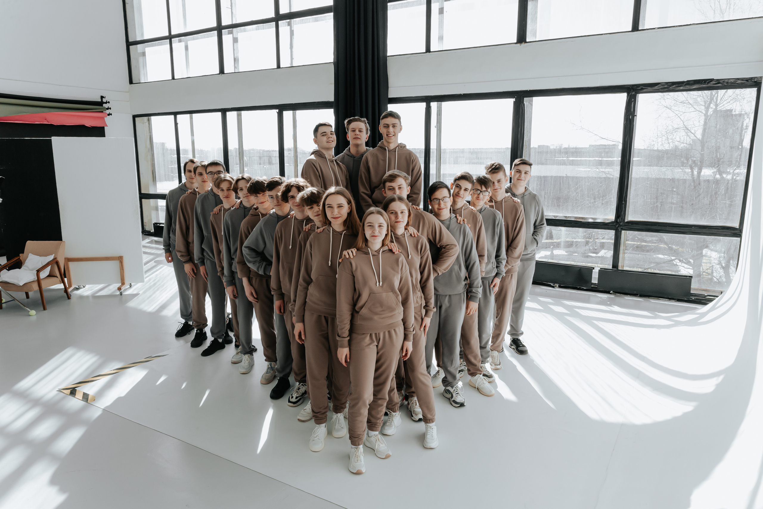 Фотосессия выпускного класса в студии. Свадебный фотограф в Витебске Дмитрий Кувшинов