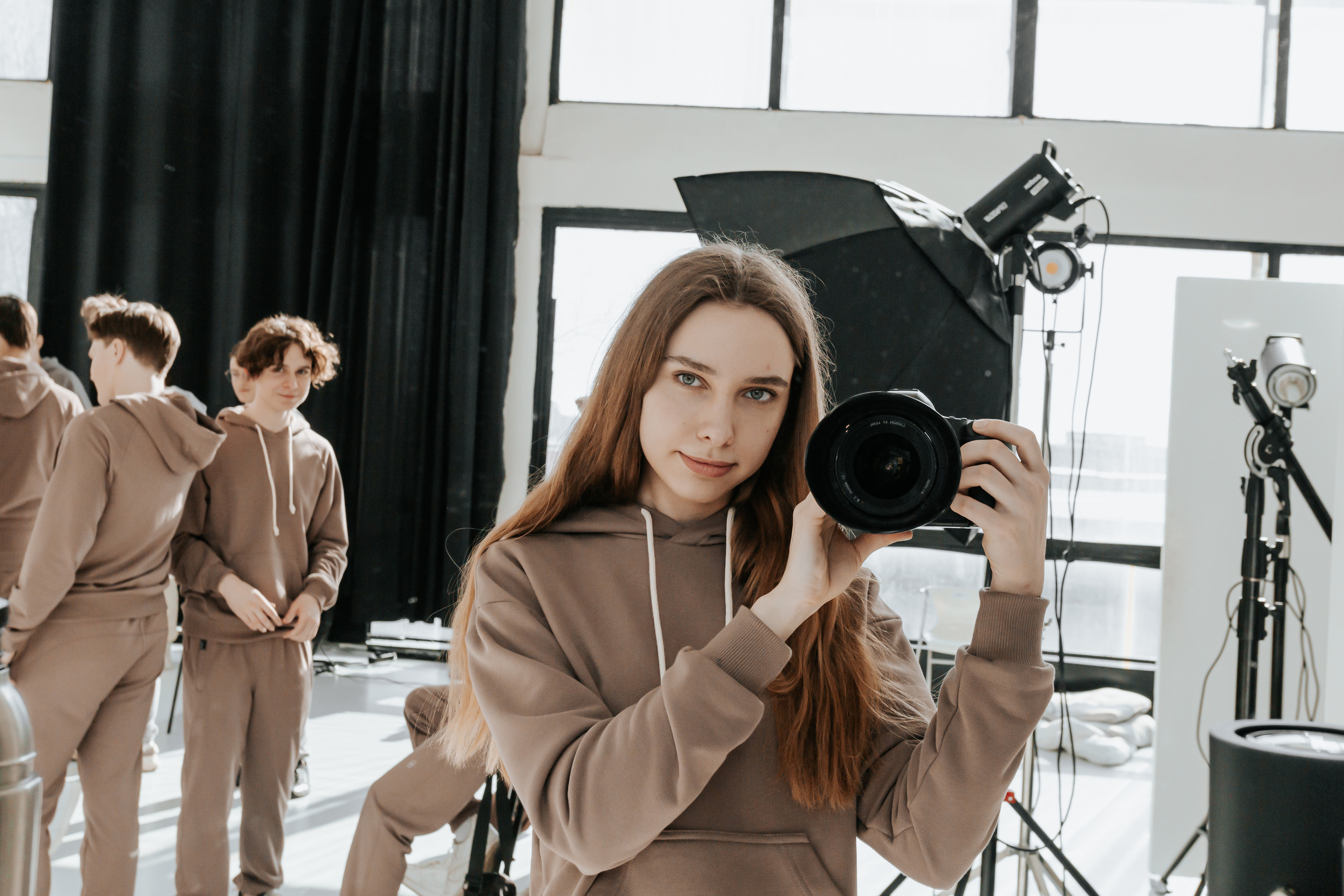 Фотосессия выпускного класса в студии. Свадебный фотограф в Витебске Дмитрий Кувшинов