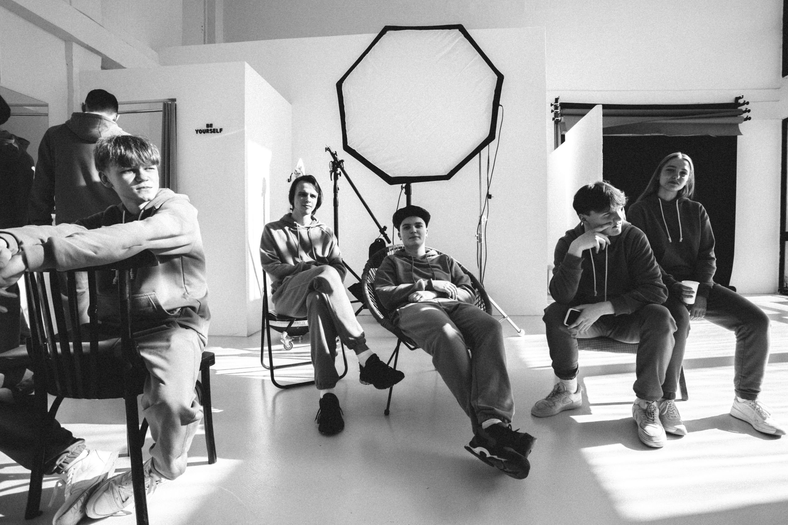 Фотосессия выпускного класса в студии. Свадебный фотограф в Витебске Дмитрий Кувшинов