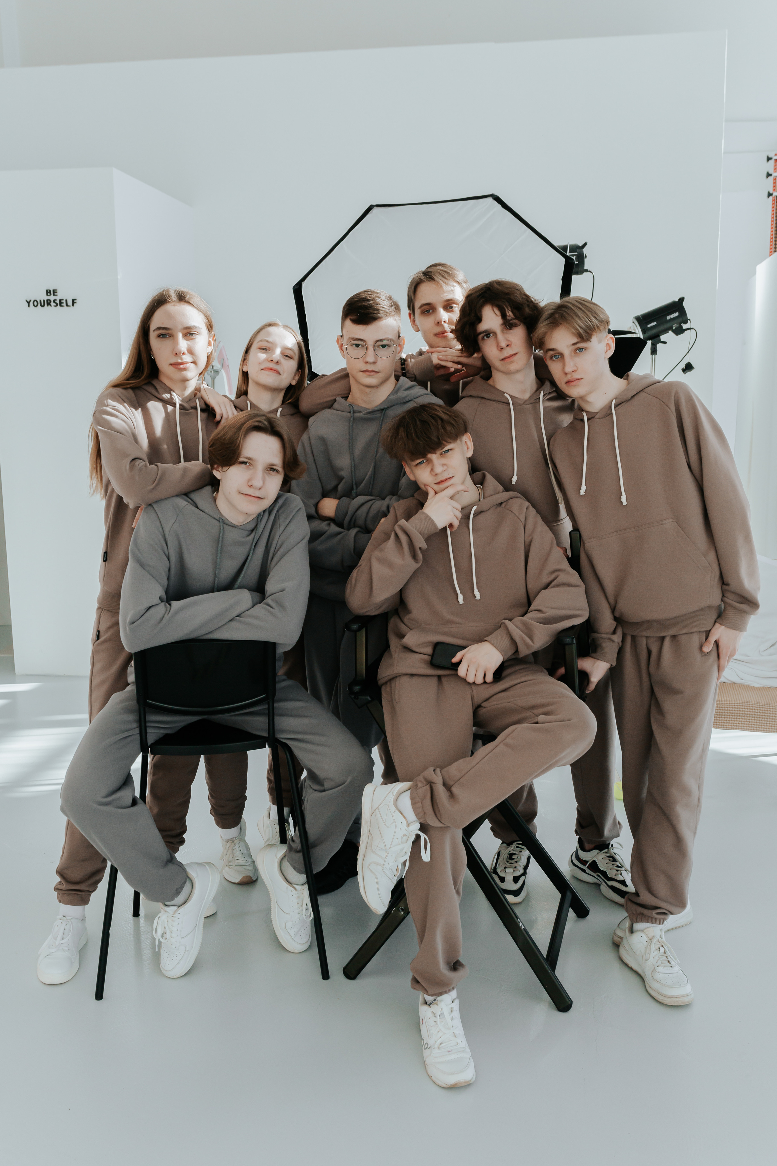 Фотосессия выпускного класса в студии. Свадебный фотограф в Витебске Дмитрий Кувшинов