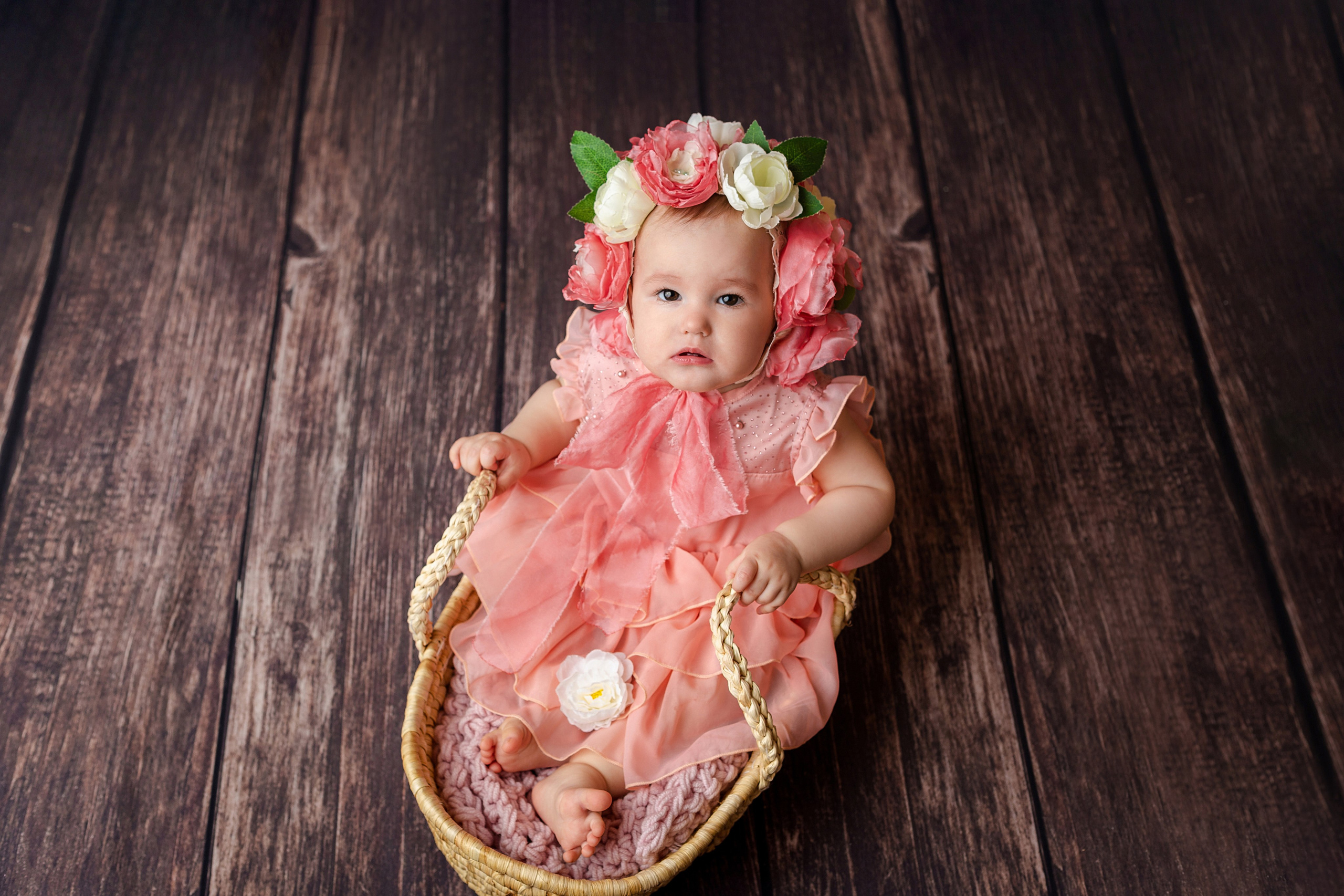 Проект «Годовасие» (12 месяцев). Фотограф новорожденных и детский фотограф в Радужном Васильева Елена