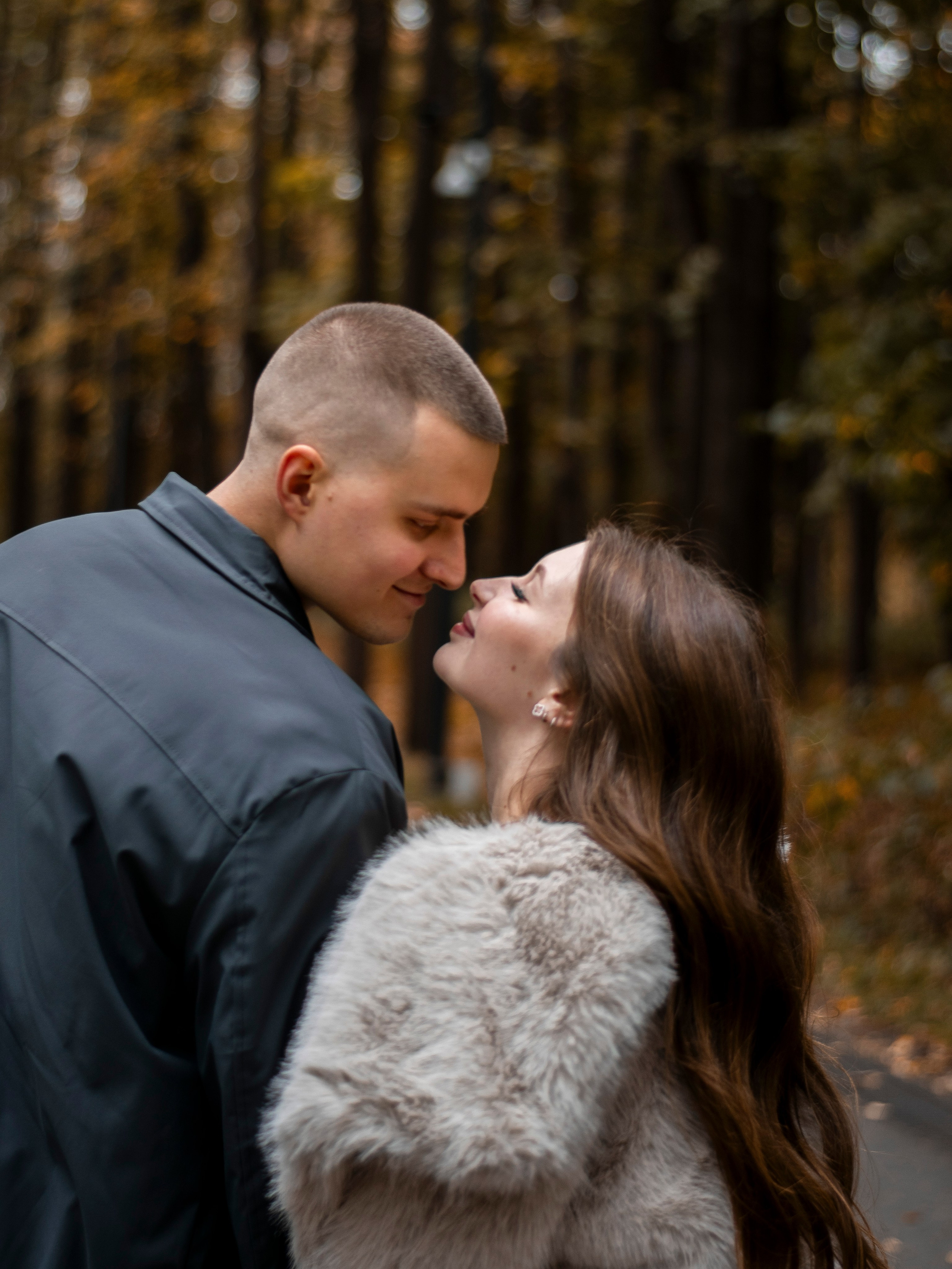 In the Autumn Garden. Портретный фотограф Москва Белогорцев Сергей