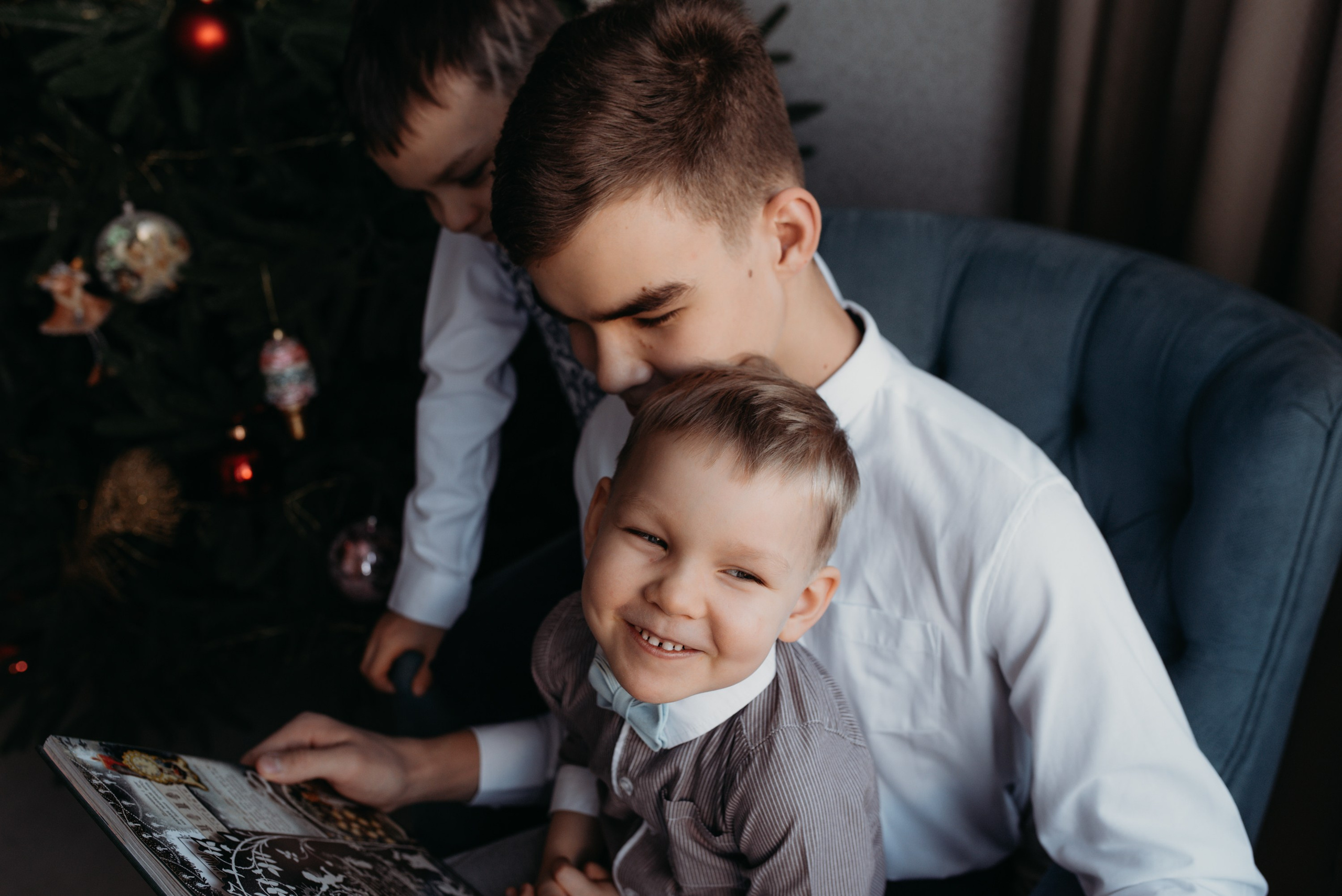 Юлия, Алексей, Тихон, Трофим и Потап. Семейный и детский фотограф в Новосибирске и Краснообске — Анна Ким