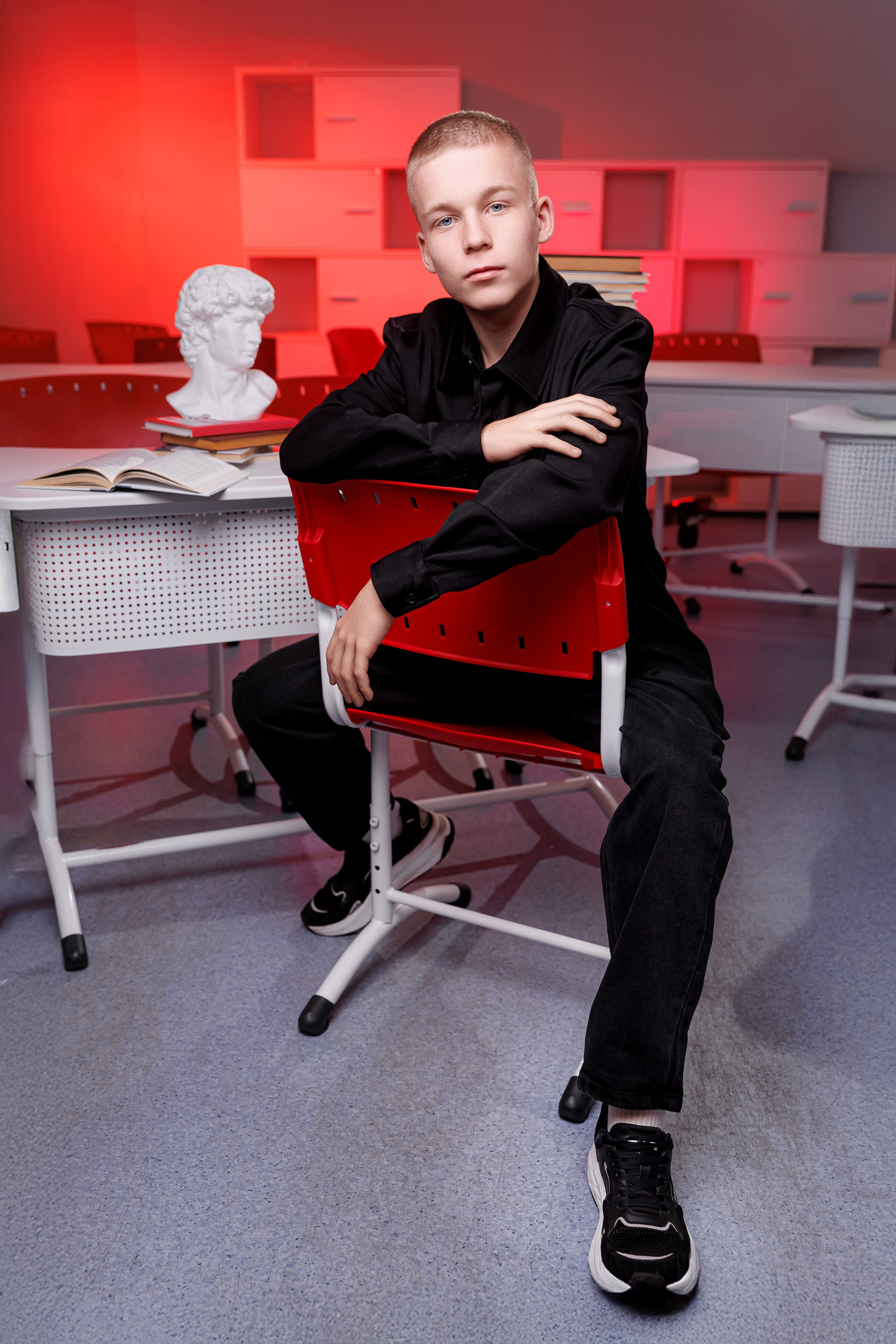 Портреты с цветной подстветкой. Семейный и детский фотограф Комина Елена, Власиха, Одинцово