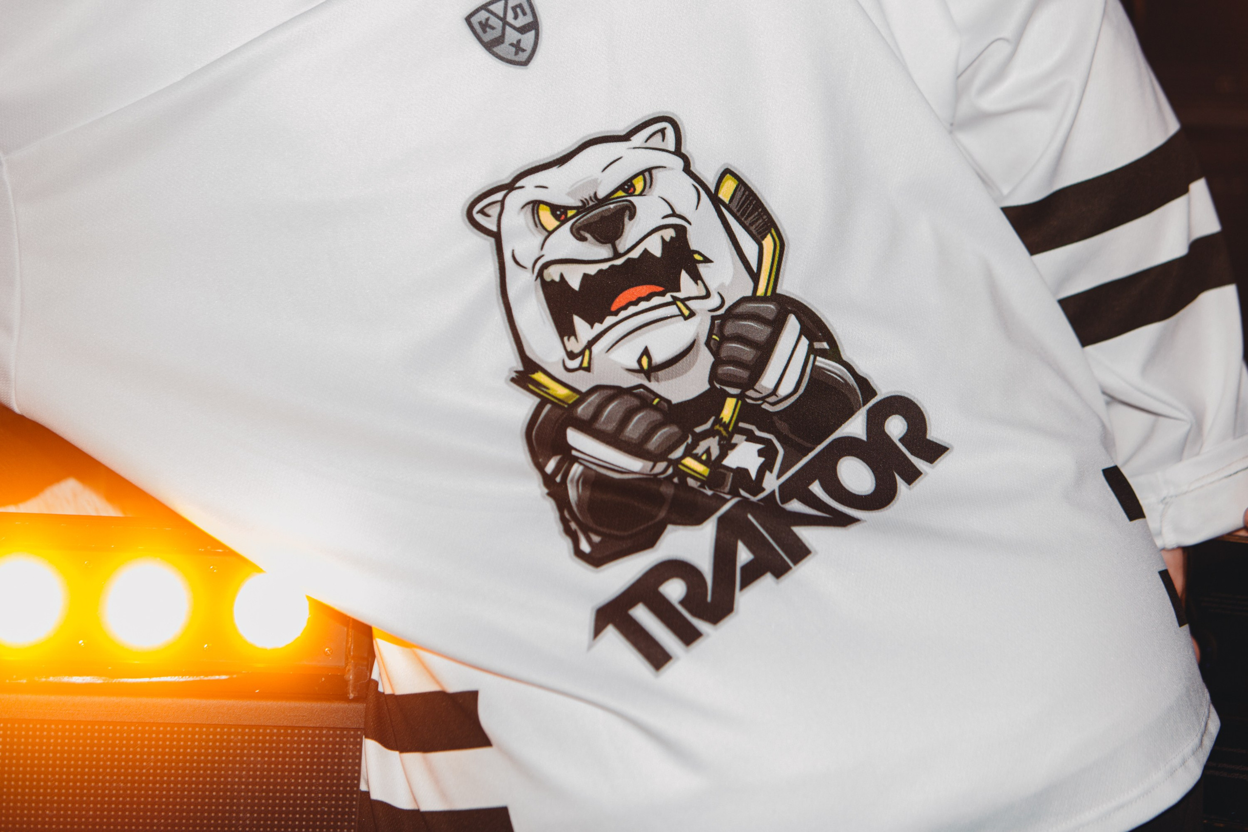 Закрытие сезона ХК Трактор. Татьяна Журавлева