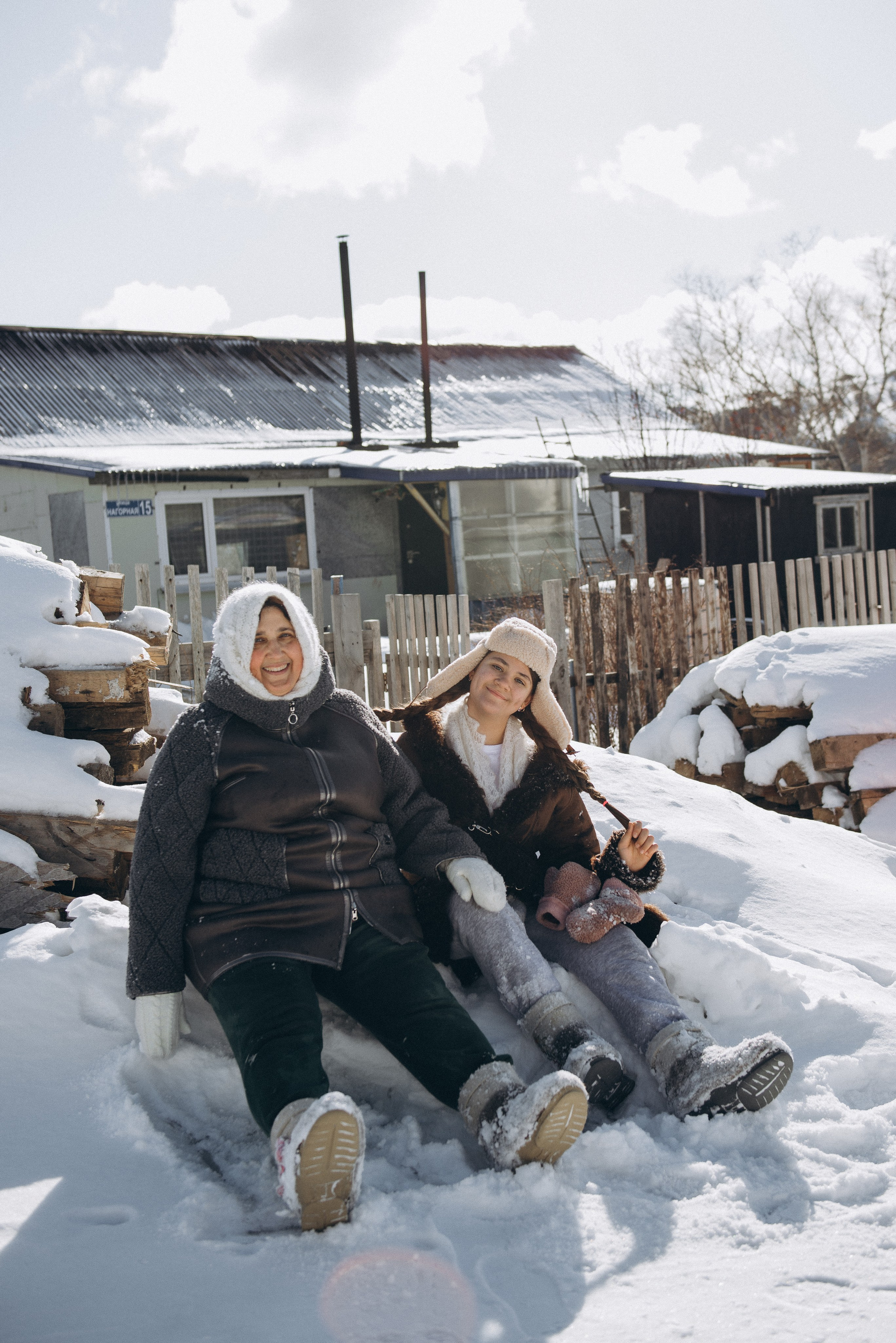 Марина и Таисия. Ирина Метелица фотограф на Шикотане