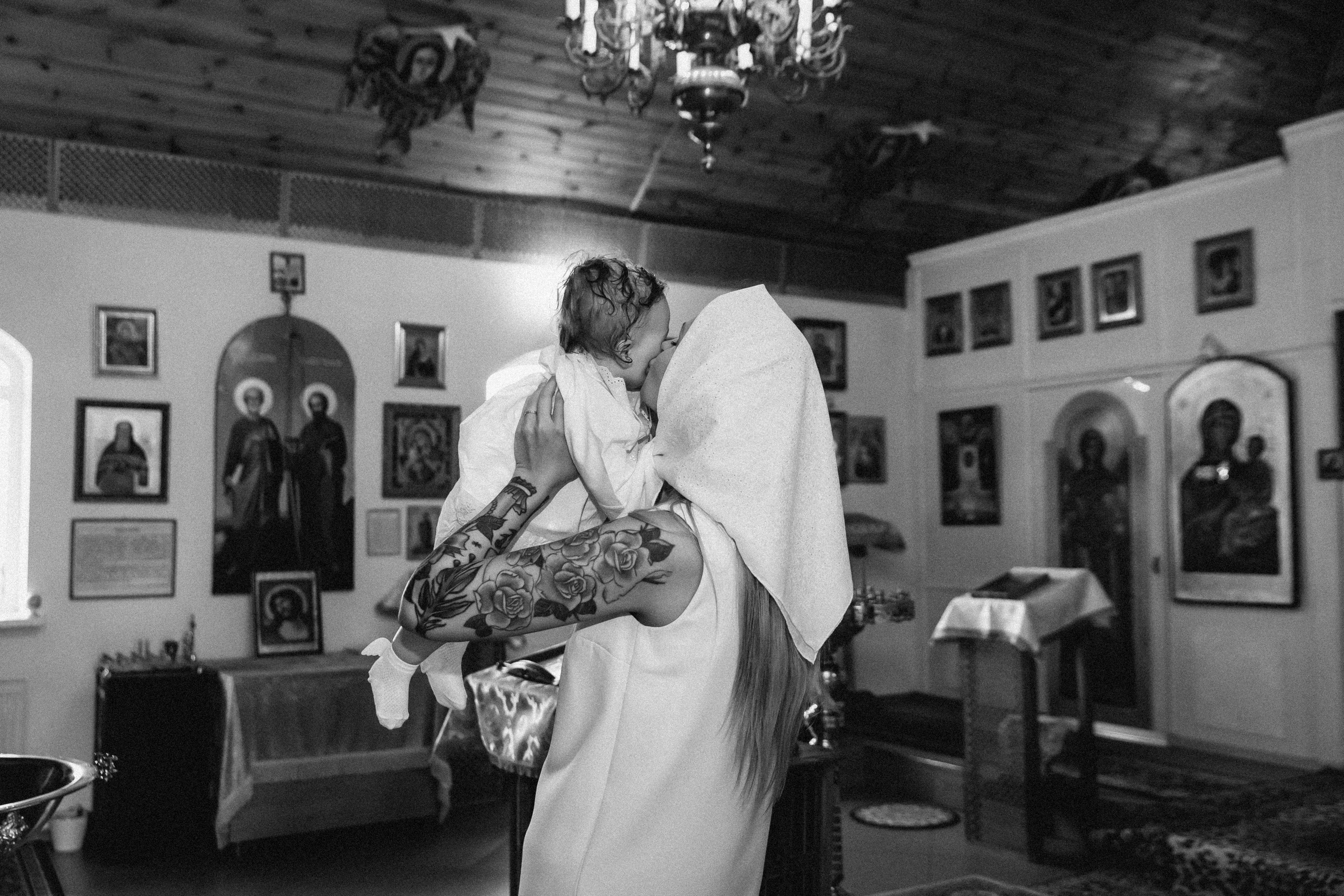 Крещение Николь. Семейный фотограф Минск Усова Ольга