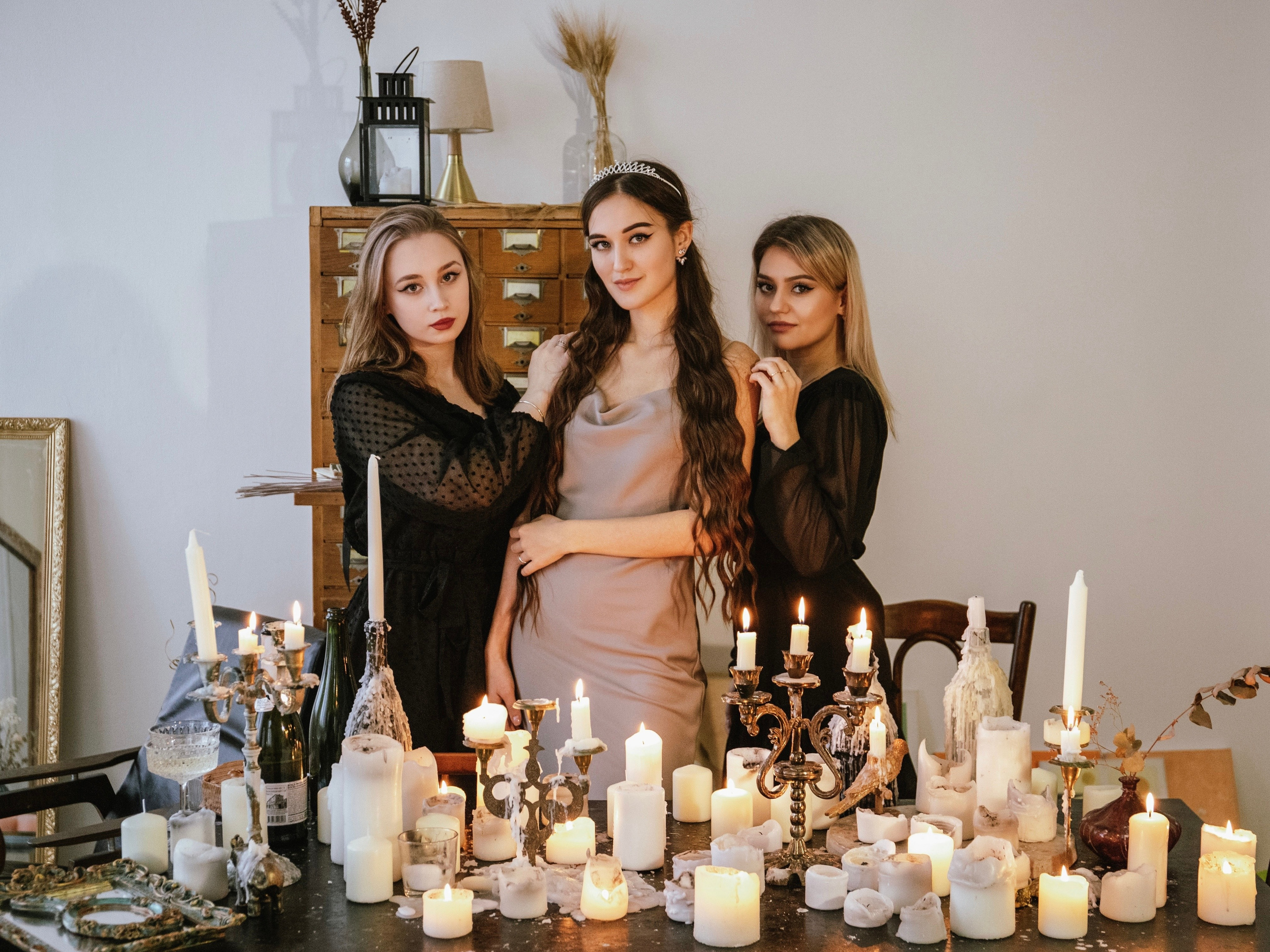 Девичник в фотостудии. Свадебный и семейный фотограф в Москве Мила Широких