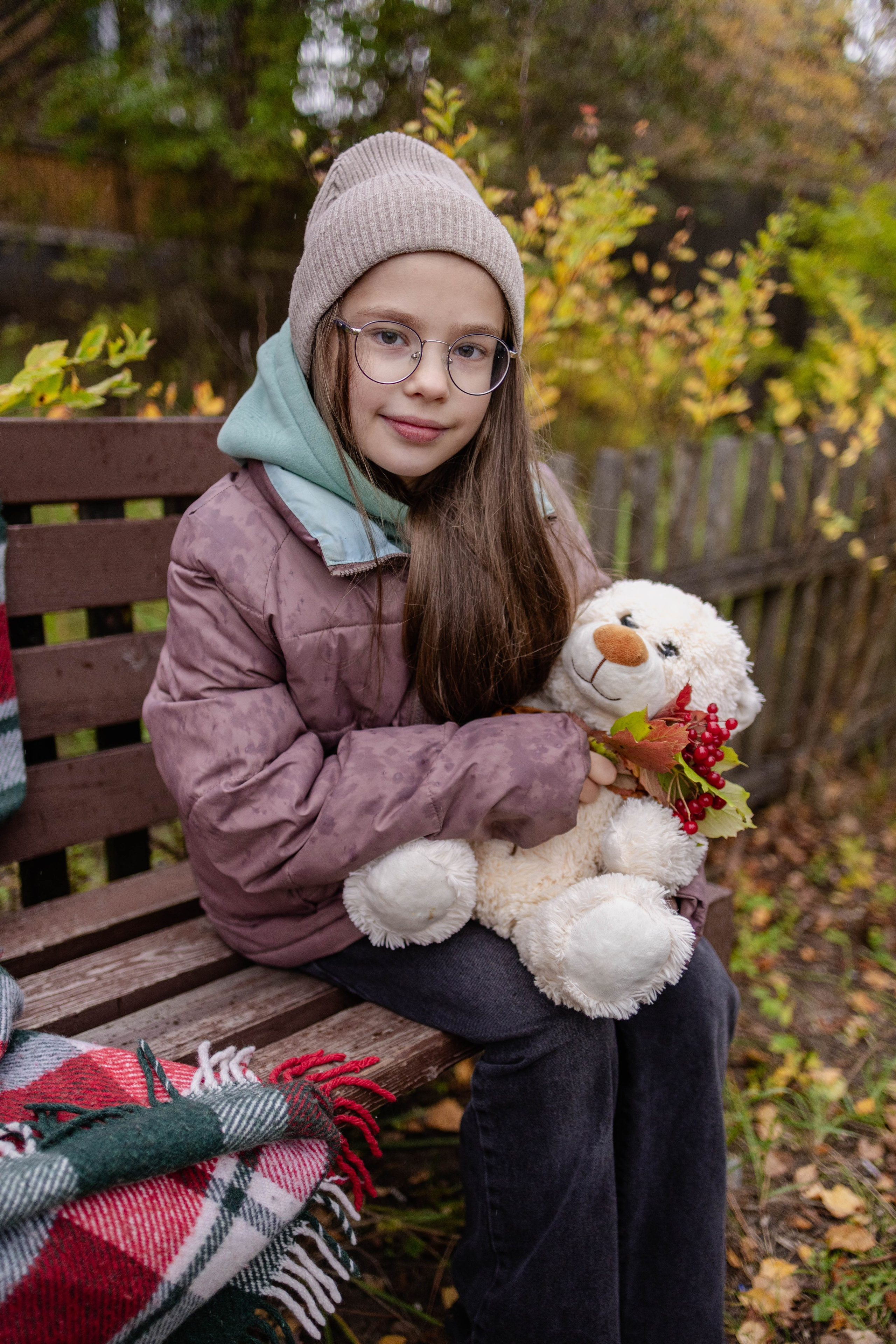 Пикник у дома. Осень. Семейный фотограф в Дзержинске Наталья Лаэтина