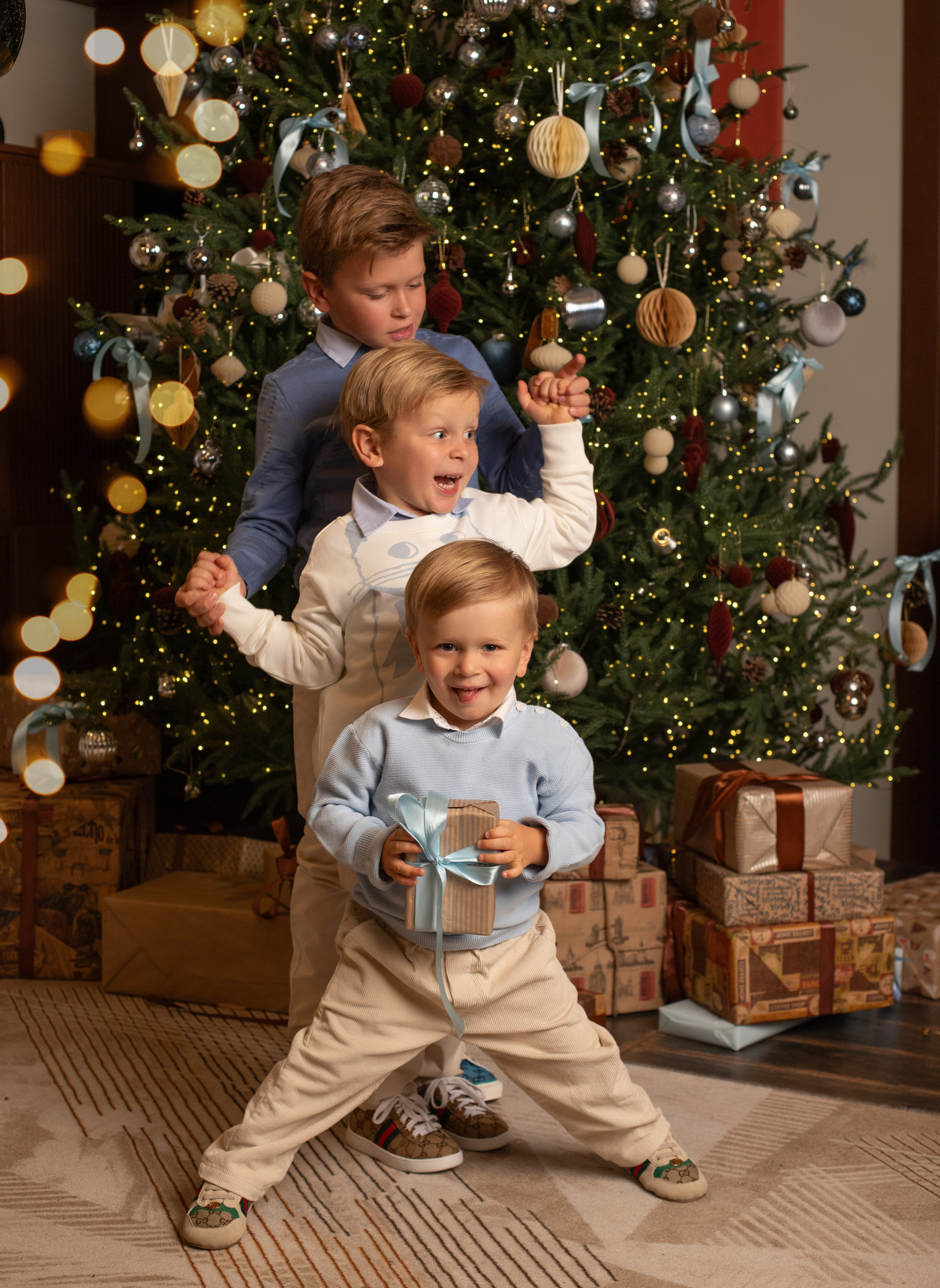 Алиша с мальчиками. Семейный фотограф в Санкт-Петербурге Ирина Иванова