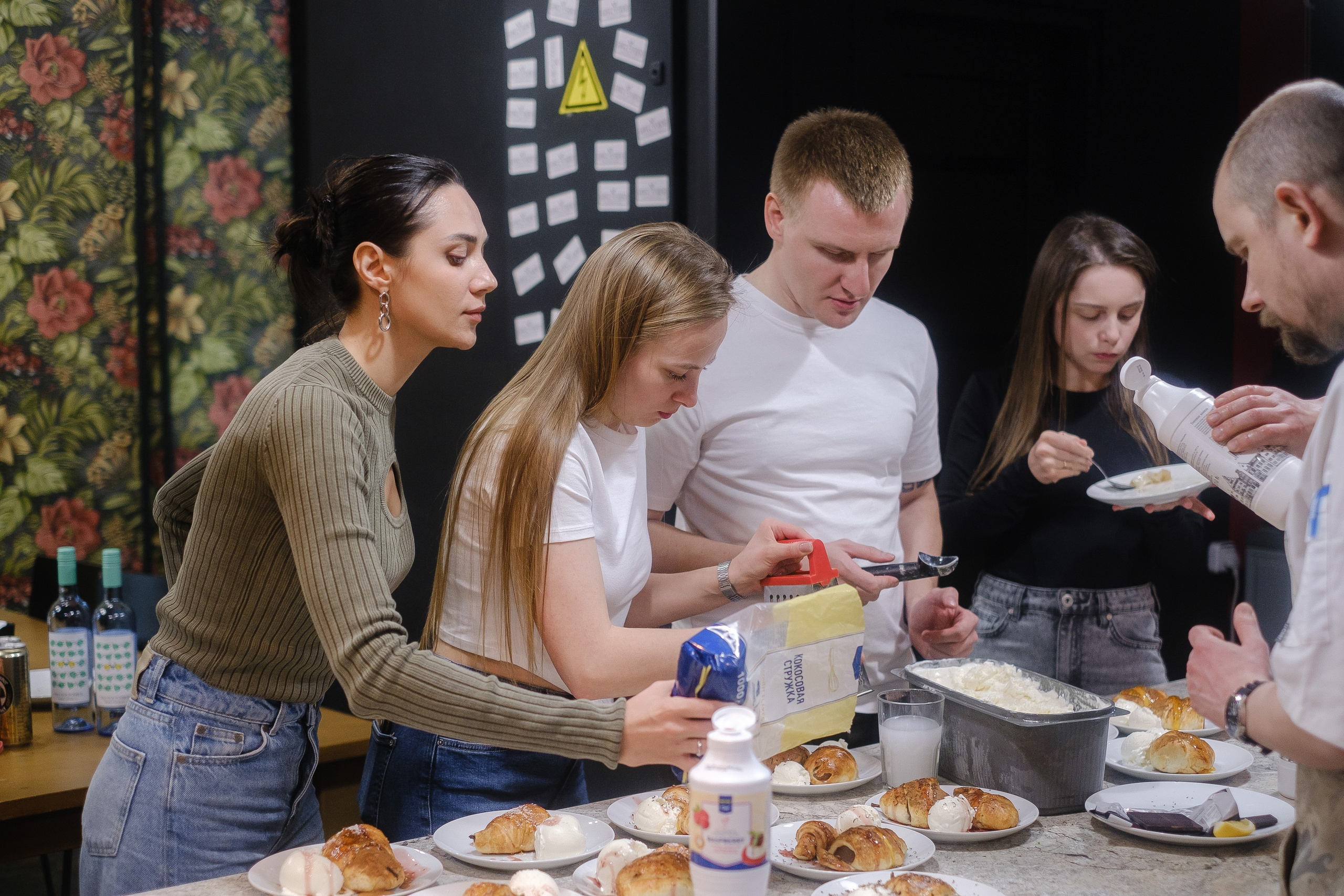 Корпоратив на кулинарном мк. Фотограф Мария Хлебникова Санкт-Петербург Москва