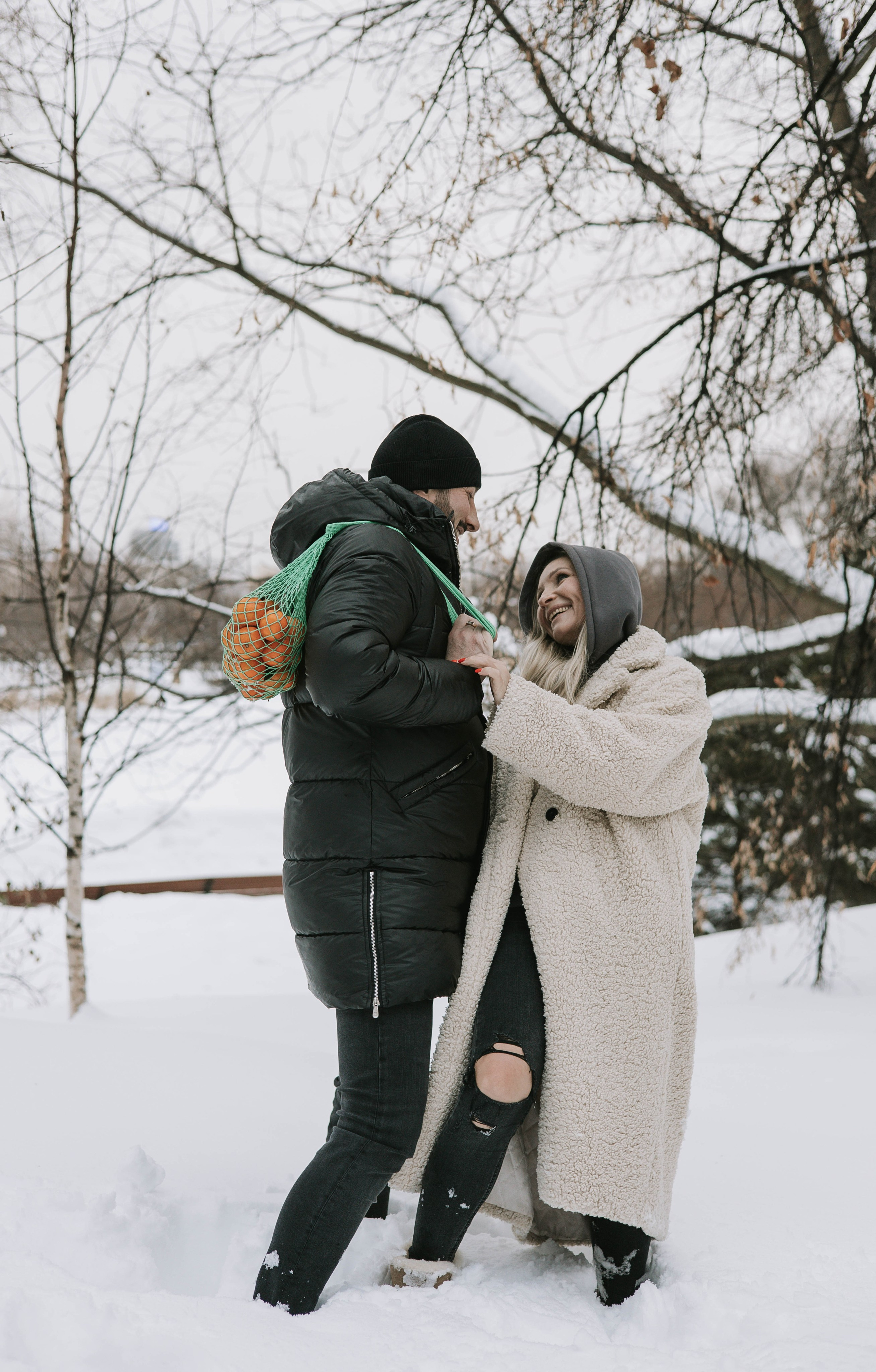 Зимняя сказка. Свадебный фотограф в Москве