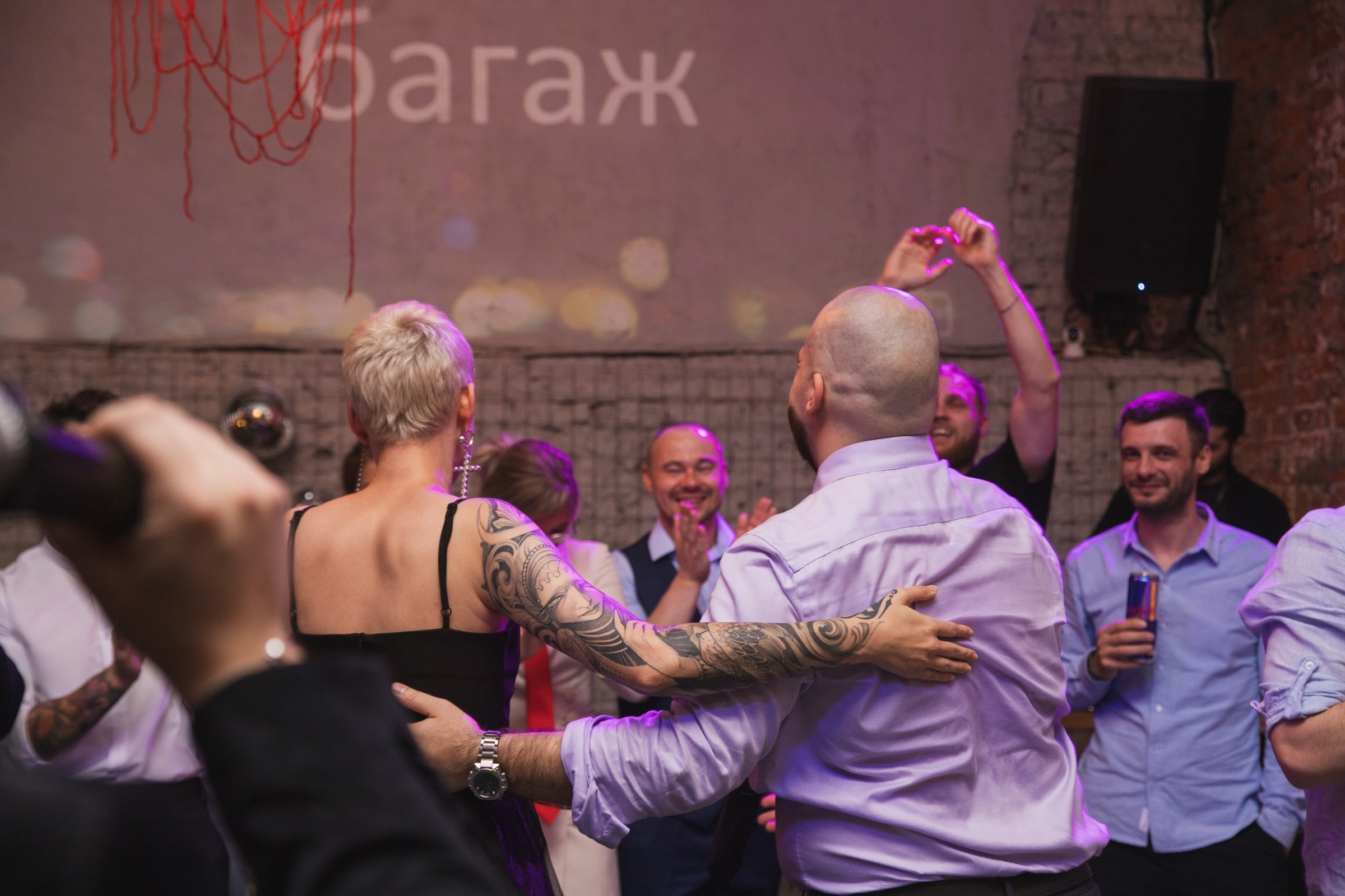 Свадебная вечеринка в Лофте. Свадебный и портретный фотограф в Москве Мария Кравченко