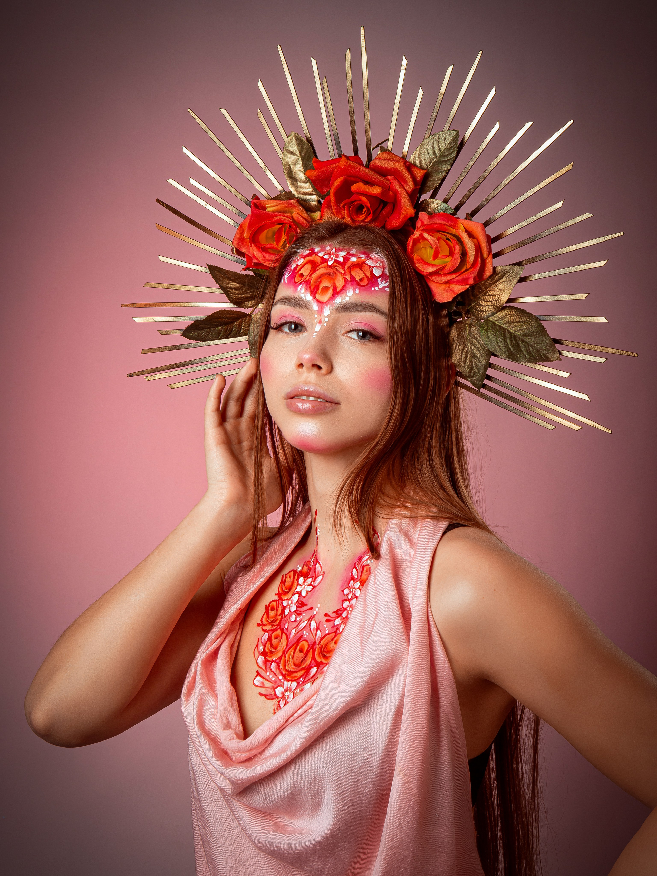 В цветах. Фотограф Мария Кольцова