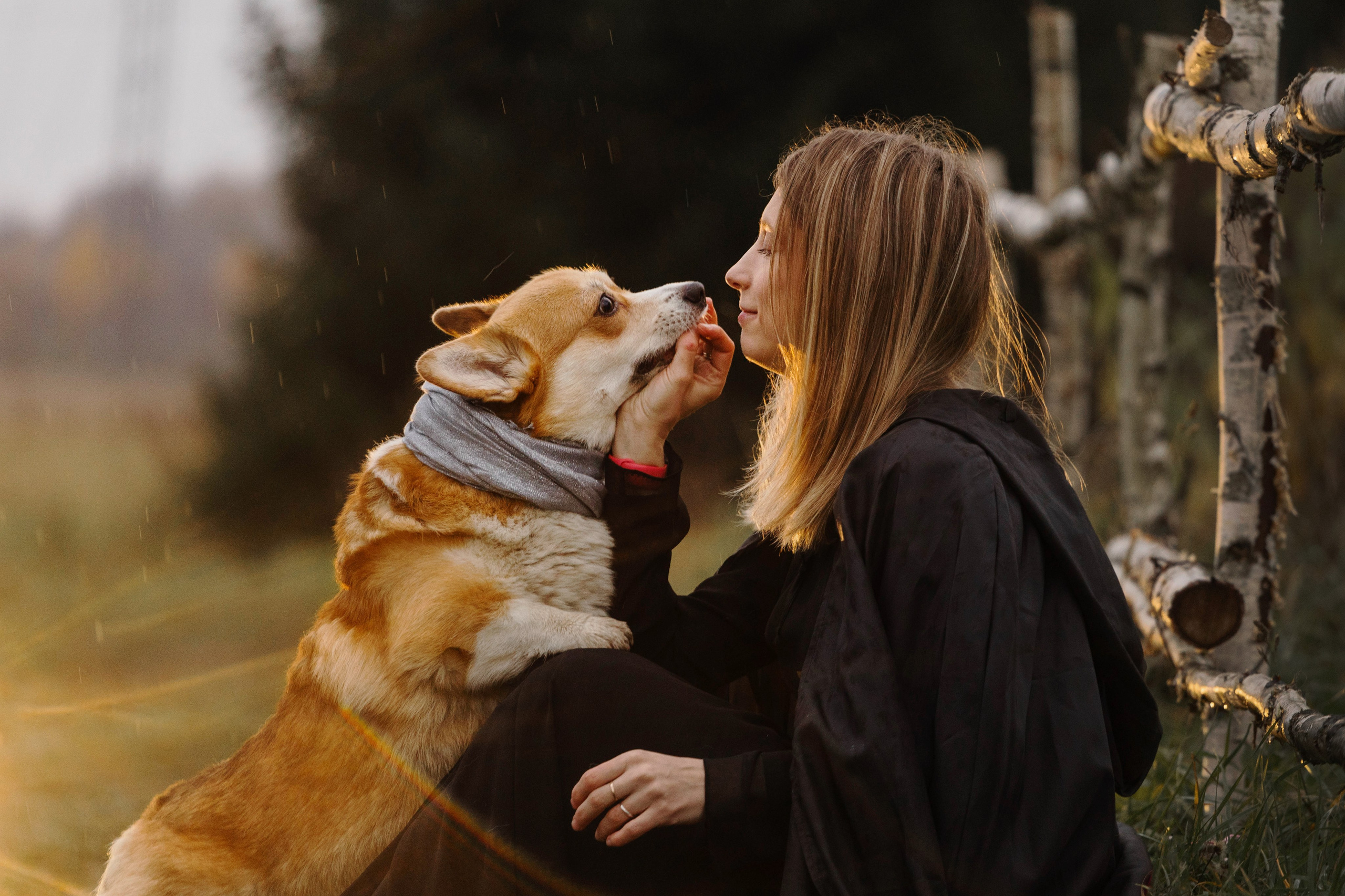 Dog camp / Аня и Бенджи. Фотограф Кузина Вера