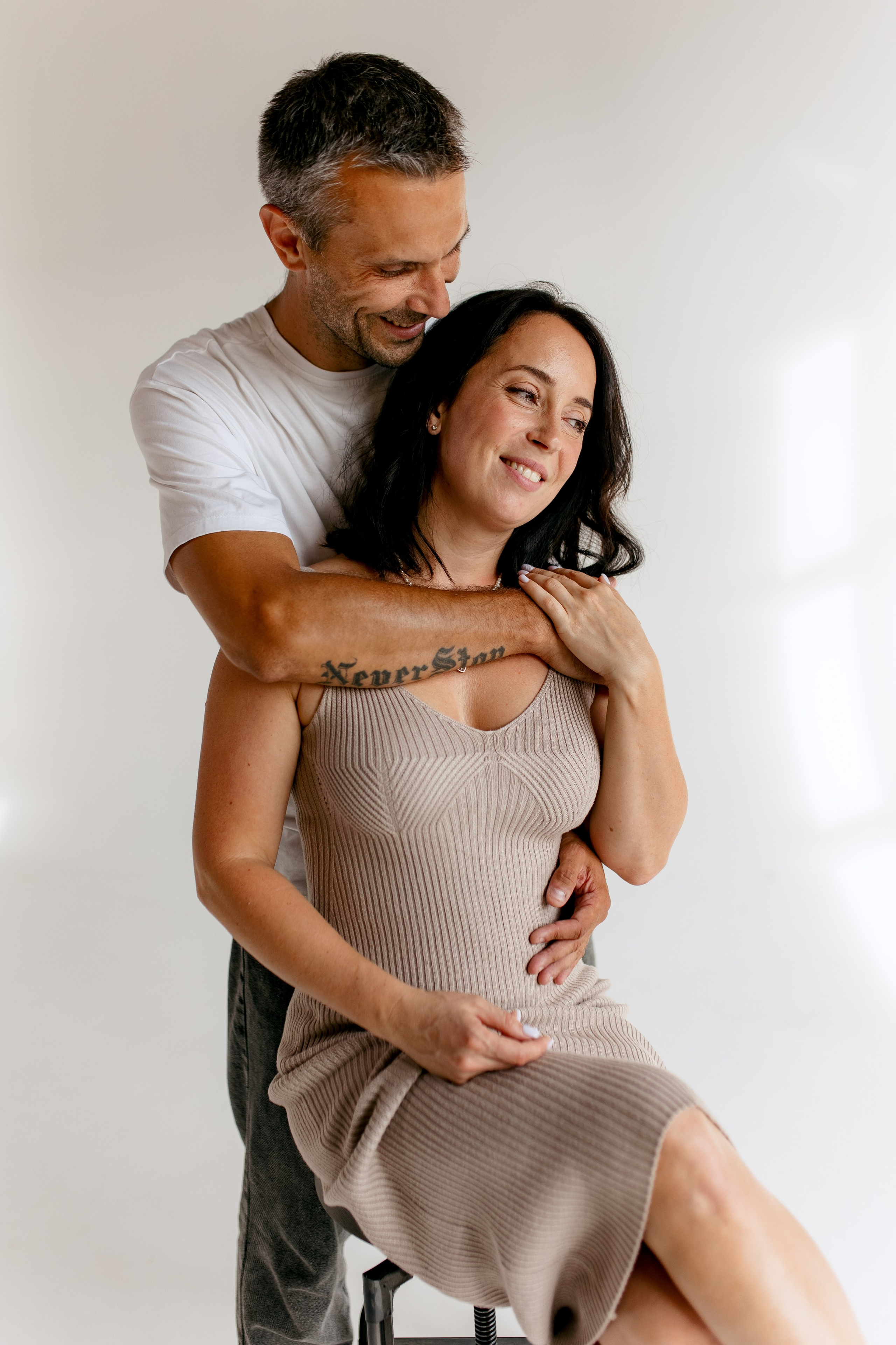 На белом фоне. Свадебный и семейный фотограф в Туле и области Маша Костина