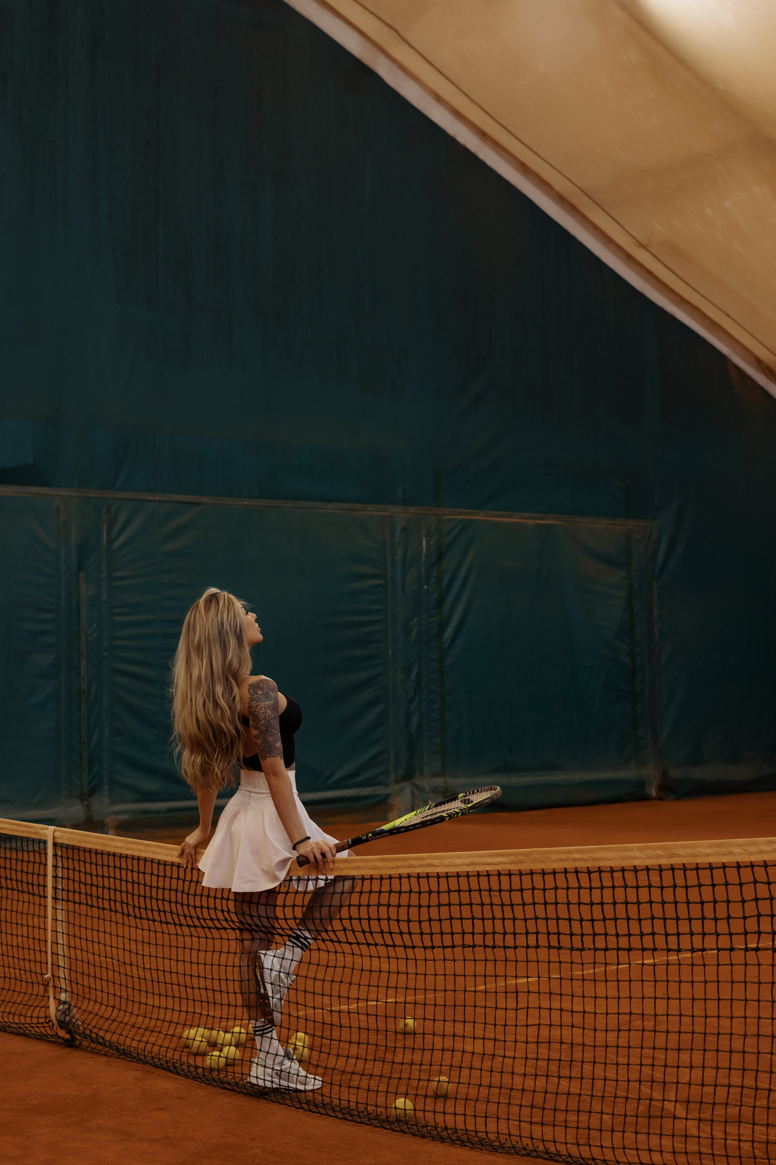 Фотосессия на теннисном корте. Персональный фотограф в Санкт-Петербурге Тимур Калимулин