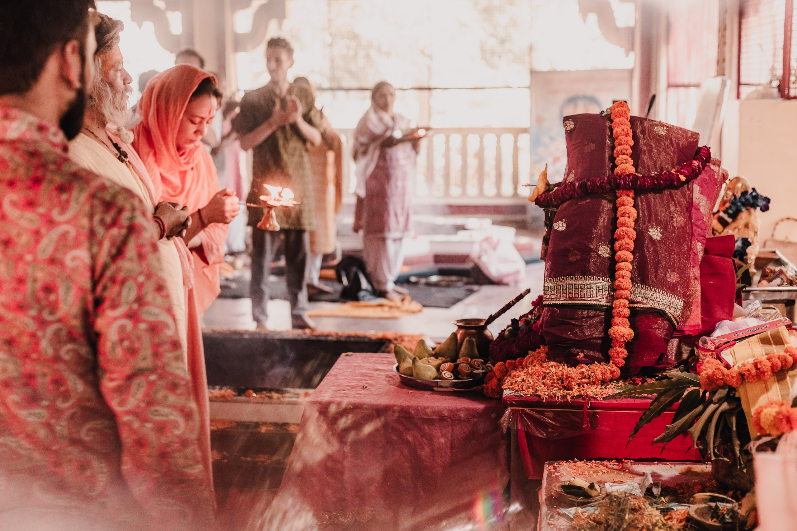 Devraha Baba Ji Ashram in Vrindavan. Мариам Багдасарян
