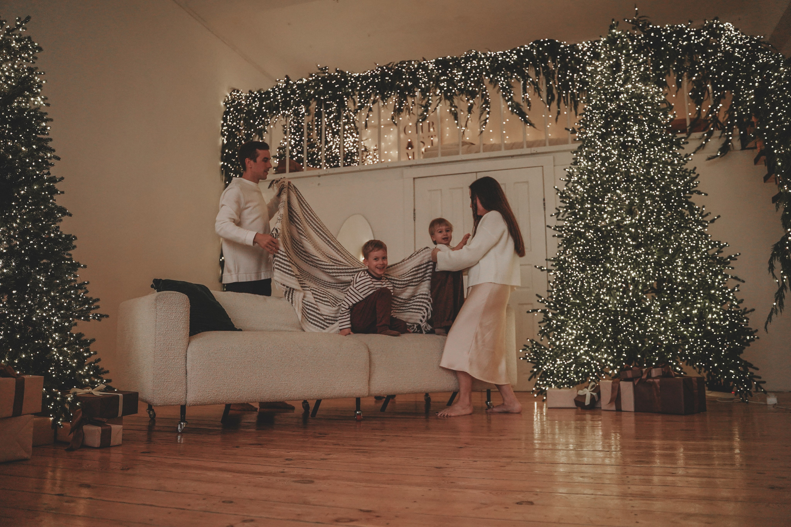 Новогодняя ночная фотосессия. Семейный и женский фотограф в Краснодаре Анастасия Приймак