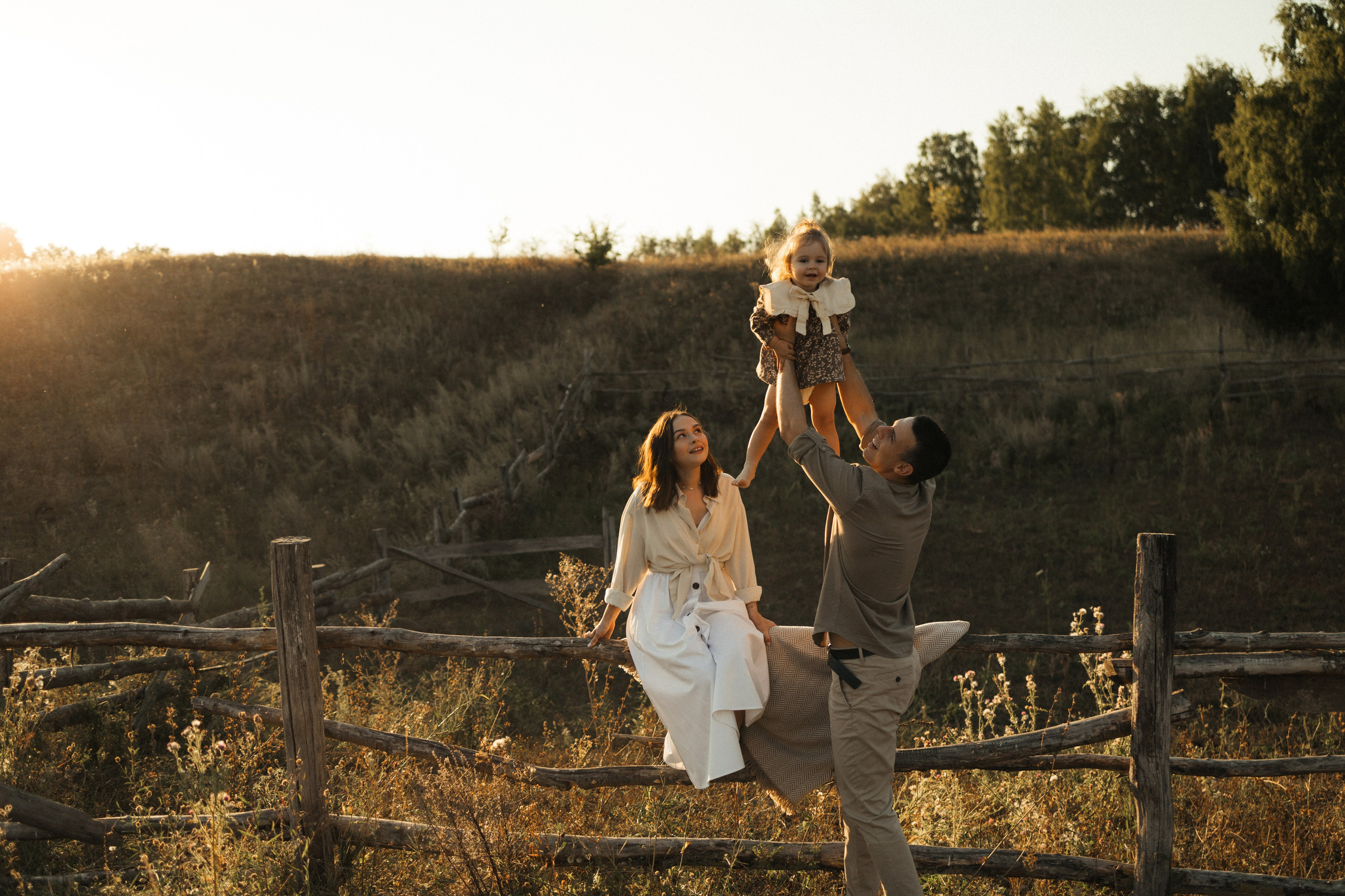 Летний вечер. Семейный лайфстайл фотограф в г. Липецк