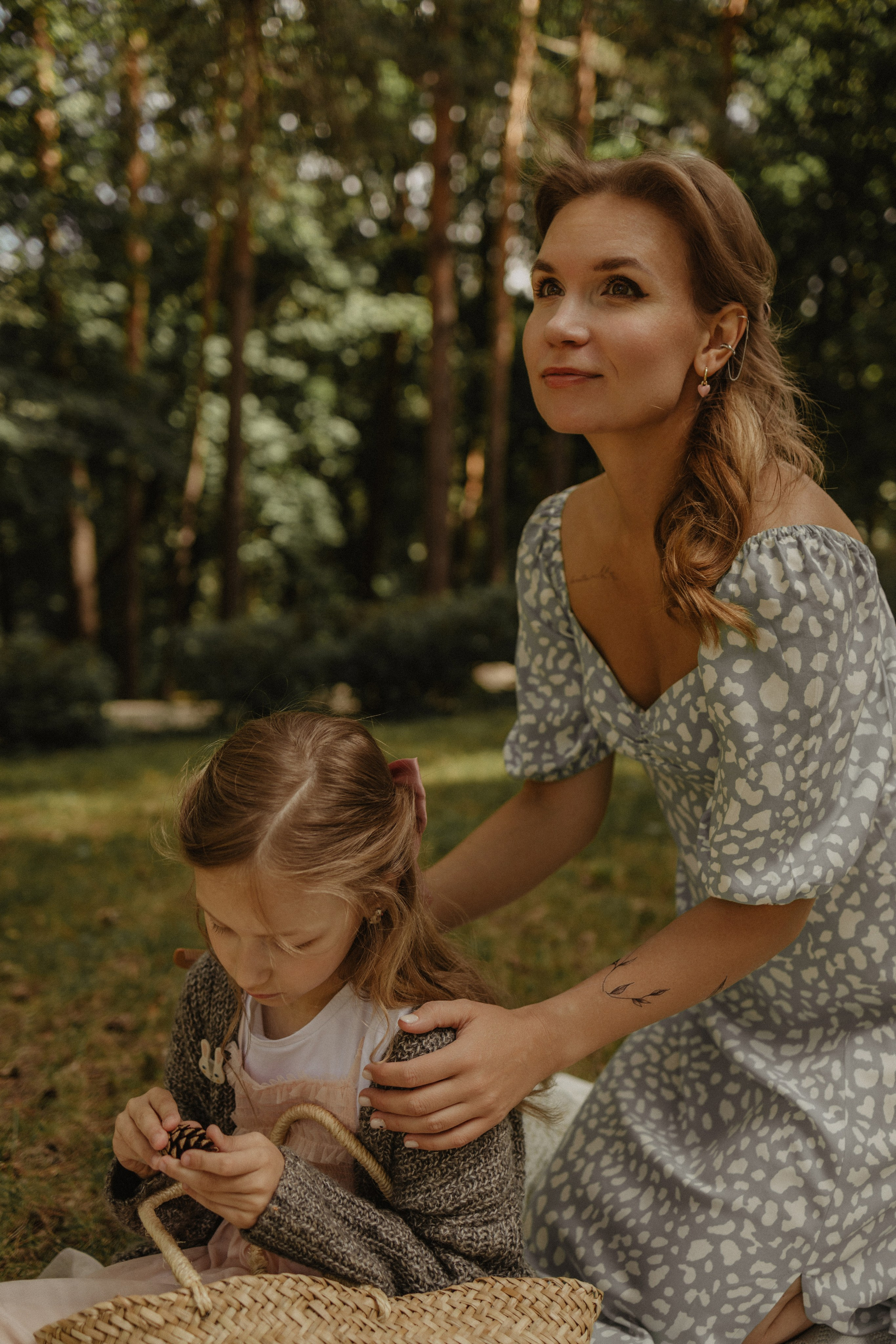 В Донском лесу. Семейный лайфстайл фотограф в г. Липецк