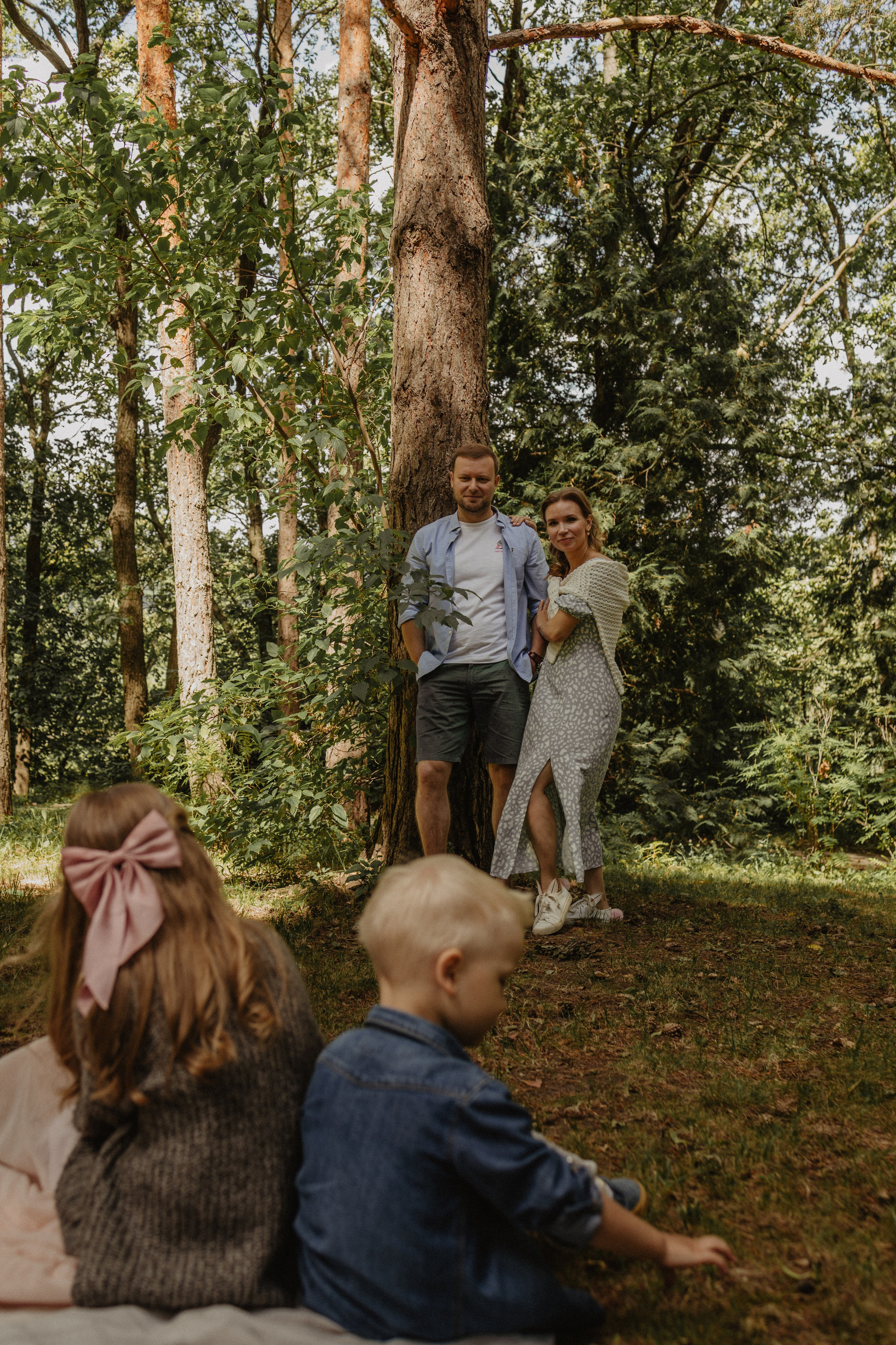 В Донском лесу. Семейный лайфстайл фотограф в г. Липецк