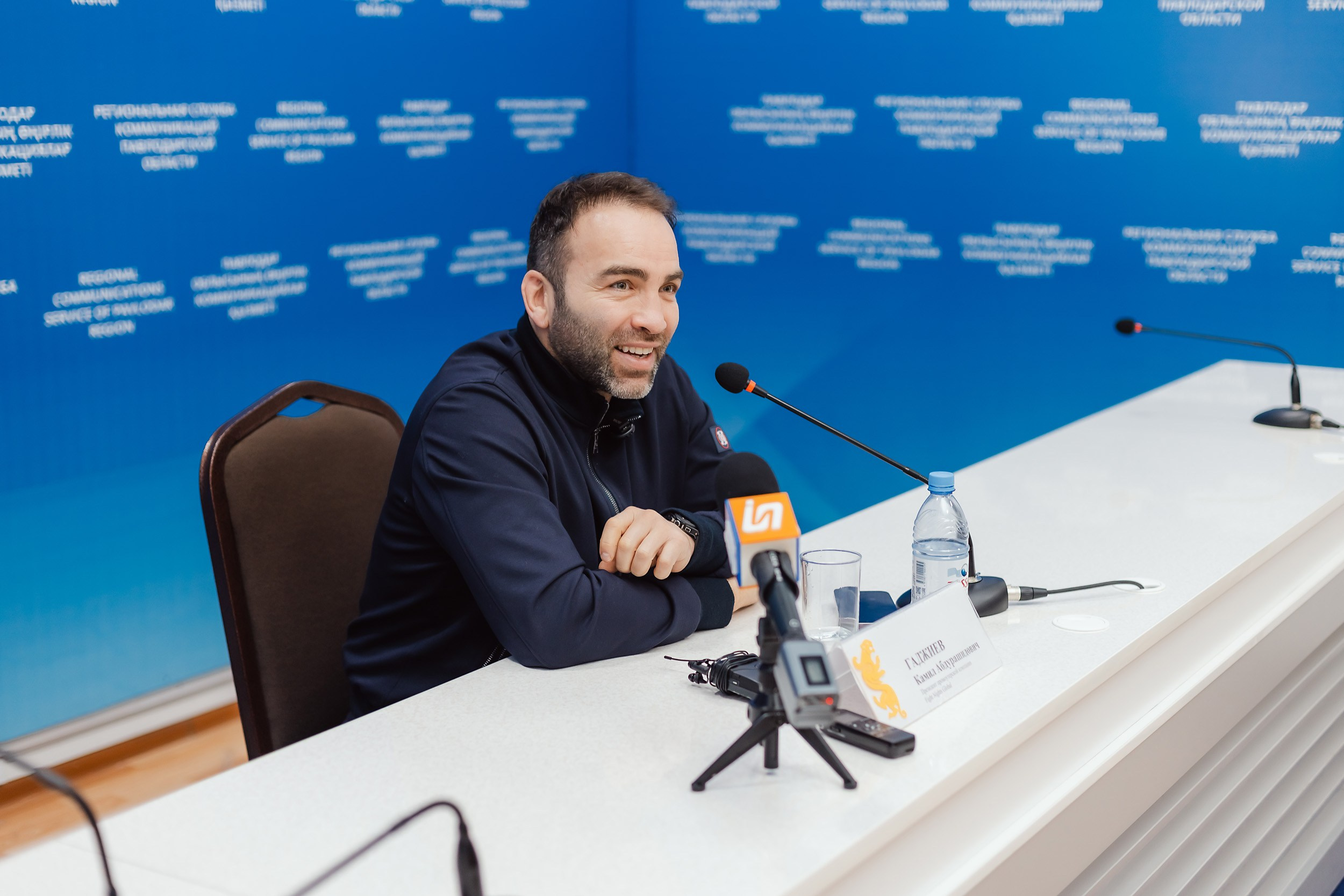 Пресс-конференция Камиля Гаджиева. Кипятком Павлодар
