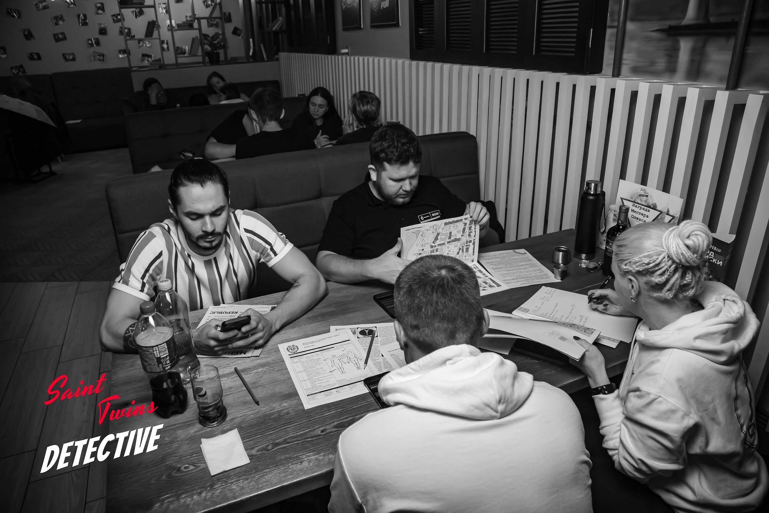 Saint Twins Detective. Кипятком Павлодар