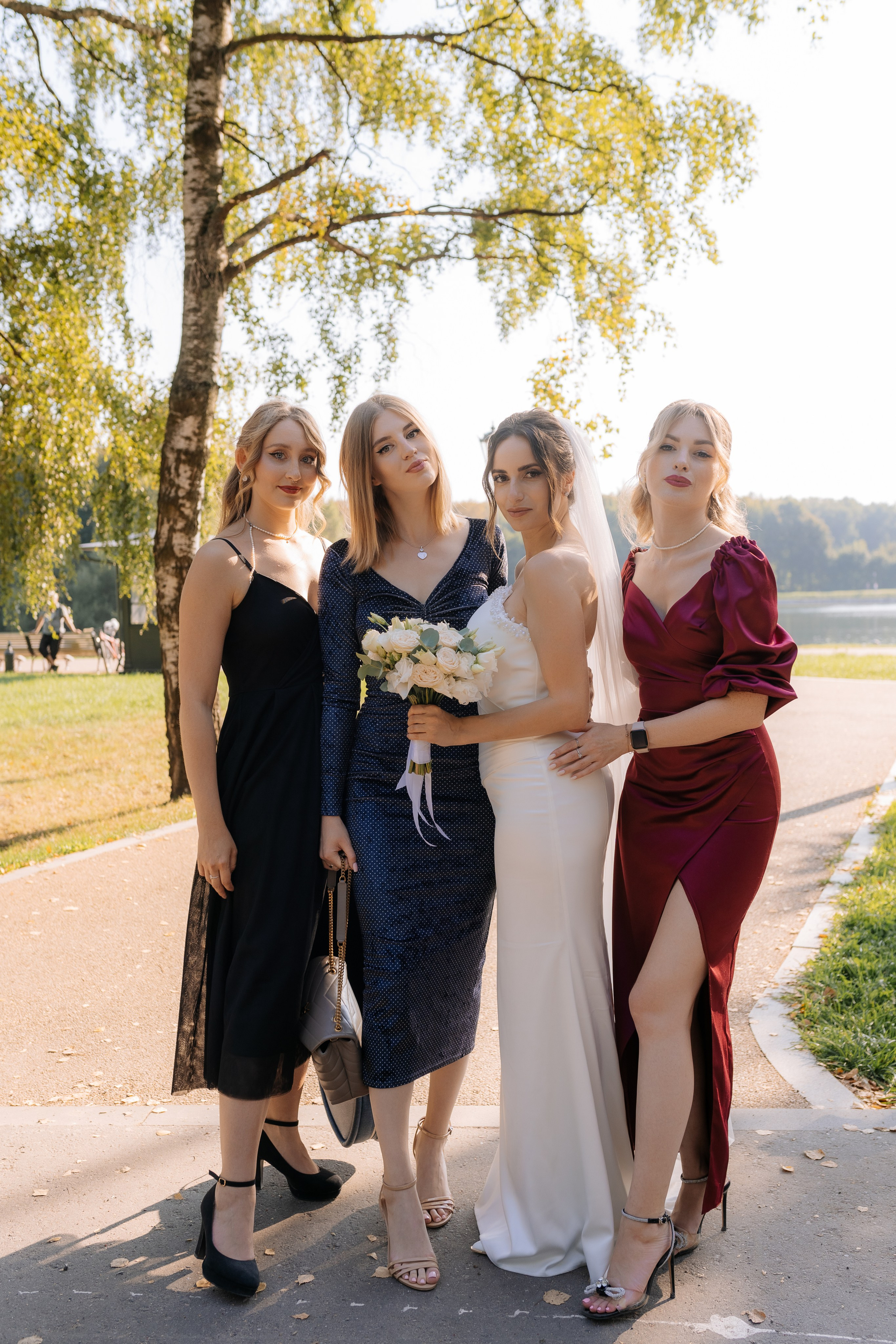 Свадебная фотосессия в Москве, парк Кусково. Свадебный фотограф в Москве Анна Полушина