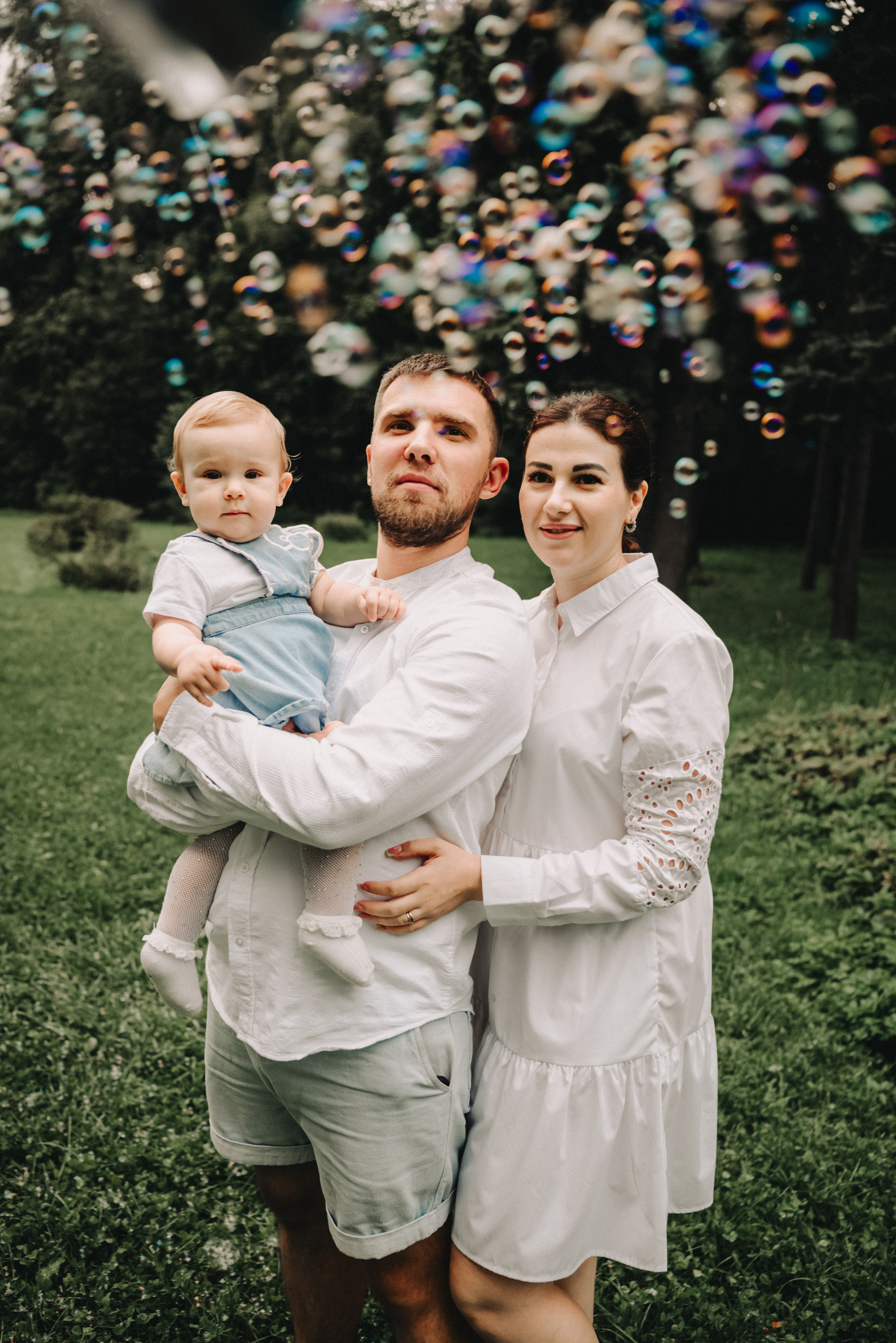 Семья в парке. Фотограф Анастасия Монах