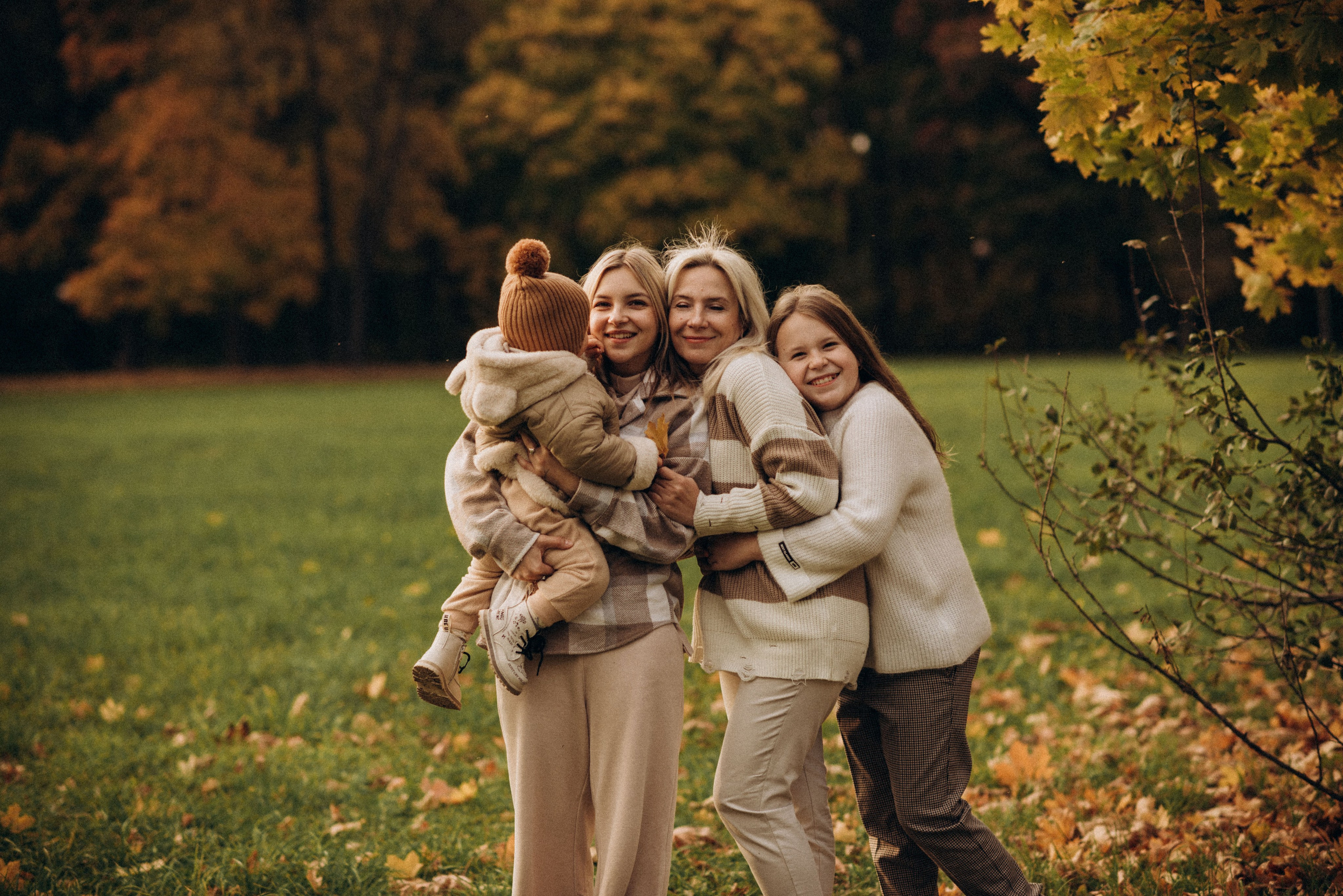 Осенняя фотосессия в парке. Семейный фотограф в Домодедово и Москве Елена Пичугина