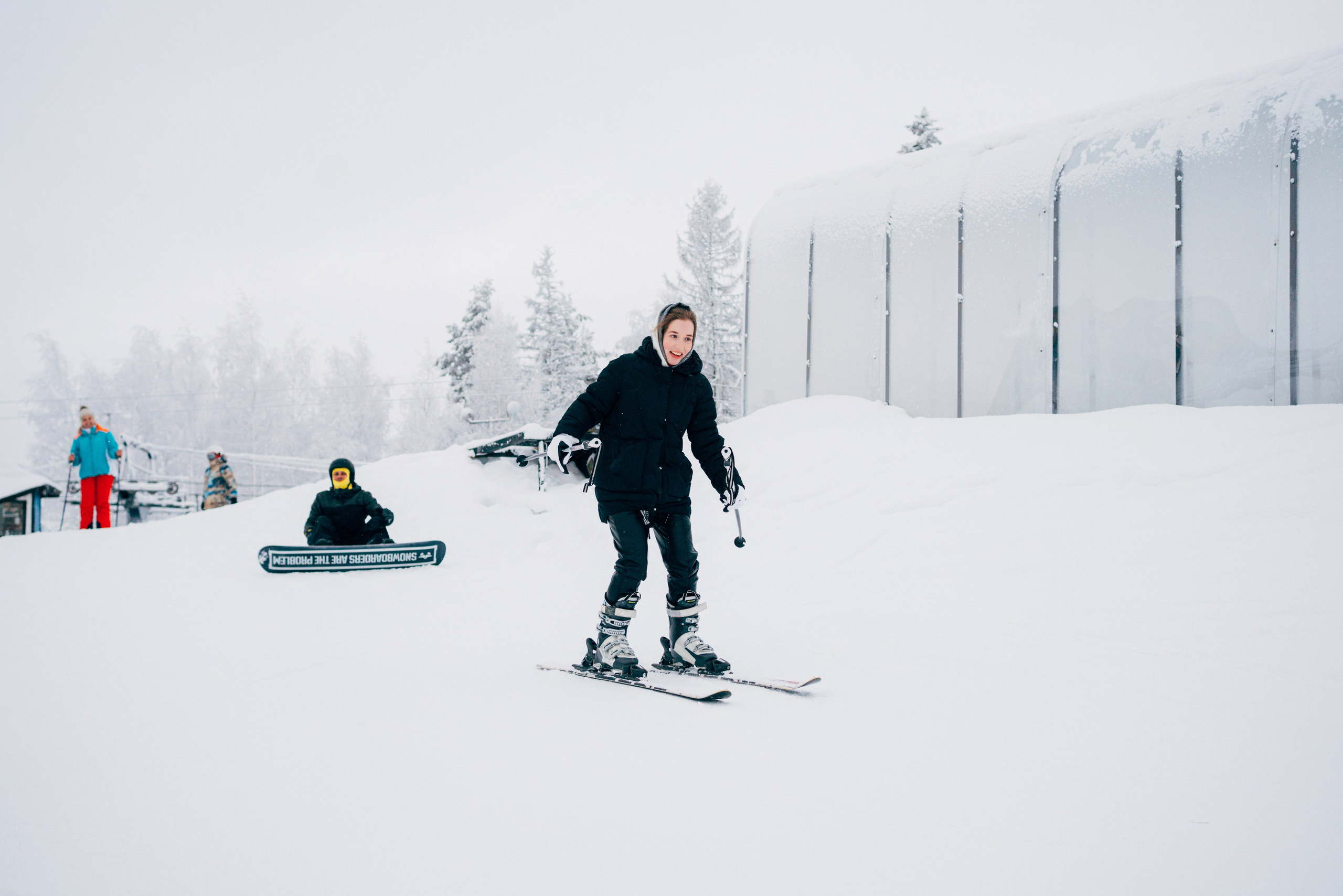 Trans Market зимой. Репортажный и портретный фотограф Алексей Полячек