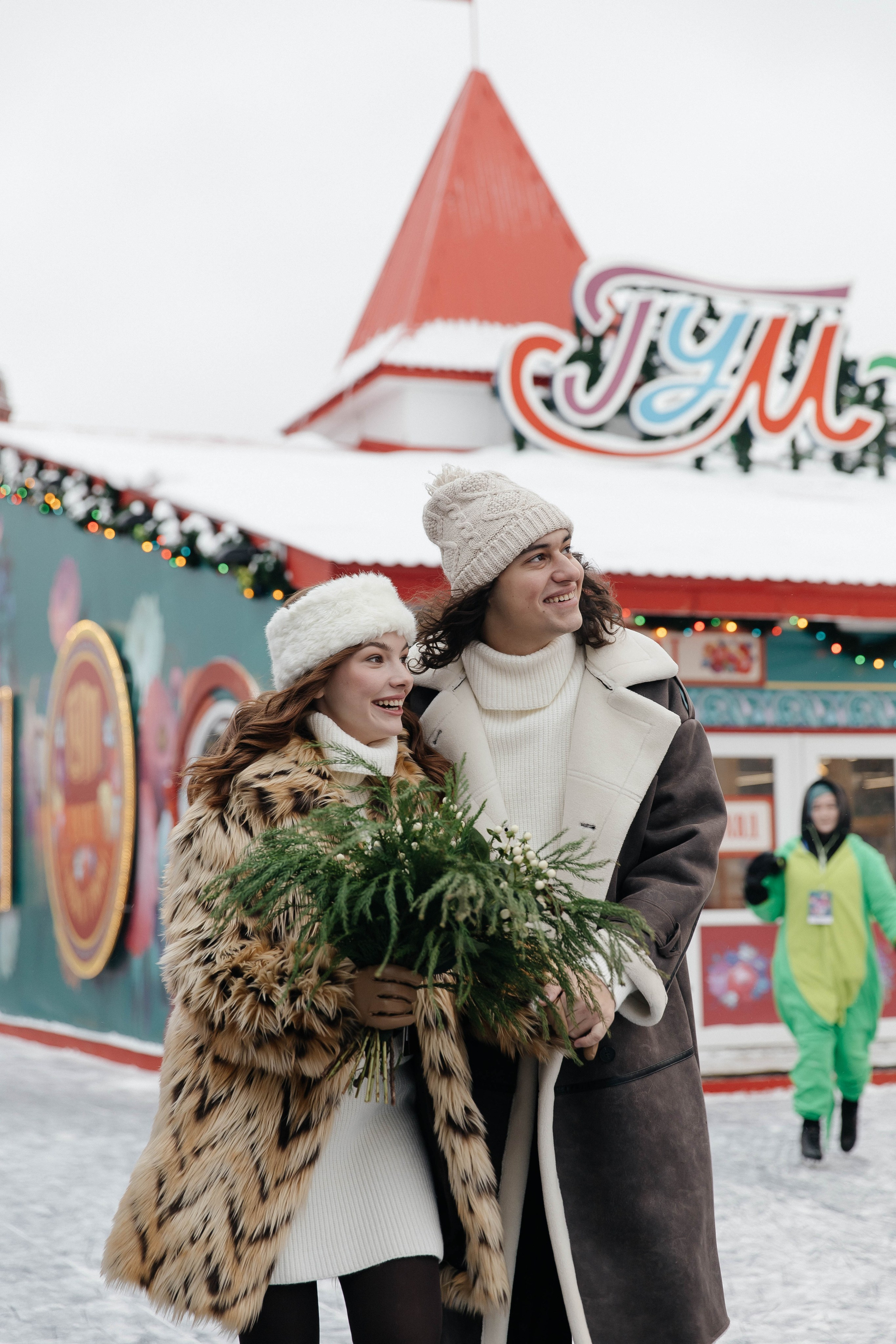 Зимняя история любви. Фотограф индивидуальных женских портретов и LOVEstory в Москве